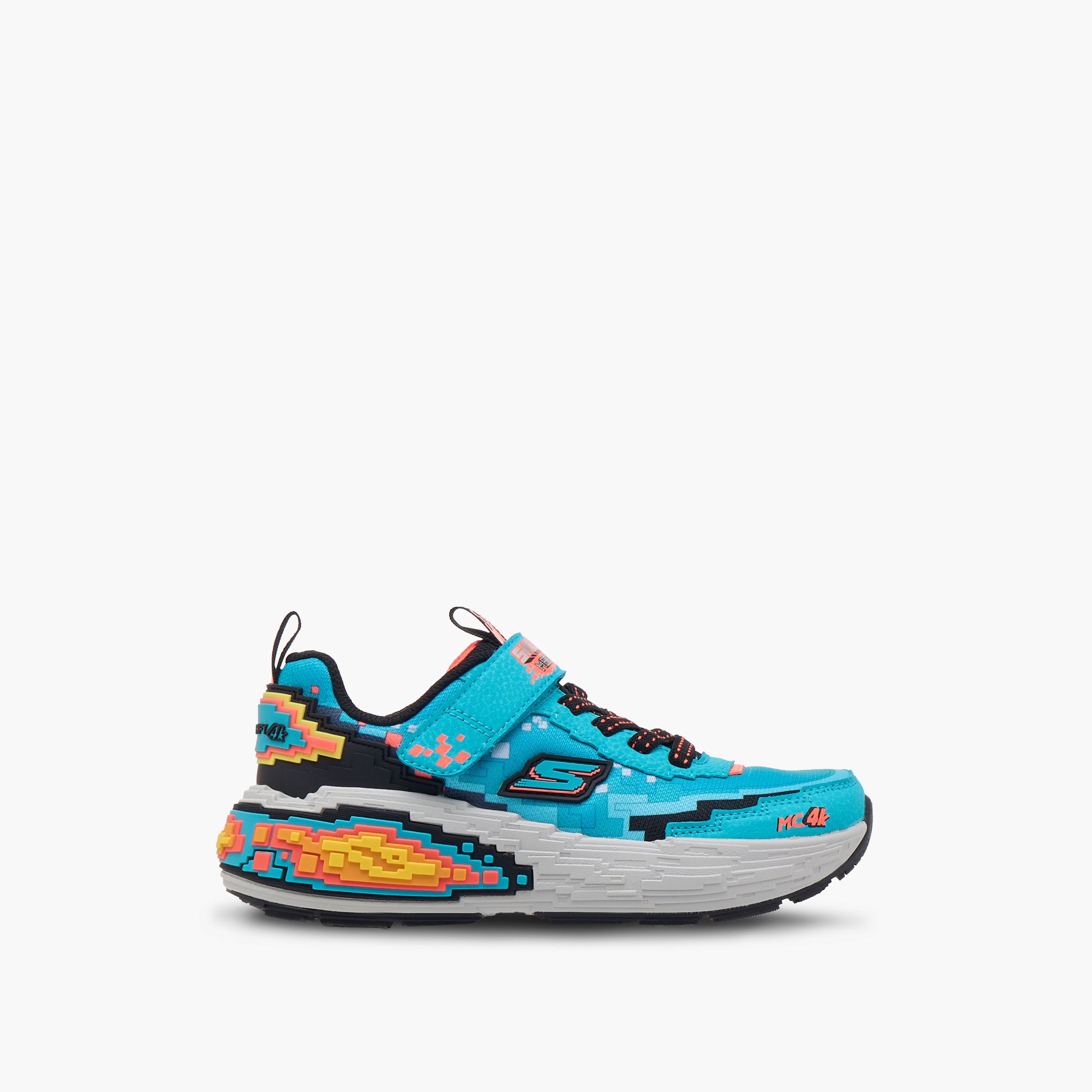 Skechers Boys MEGA-CRAFT 4K Hook & Loop Sneakers 402160L | OE-boys-shoes-sneakers-image-3