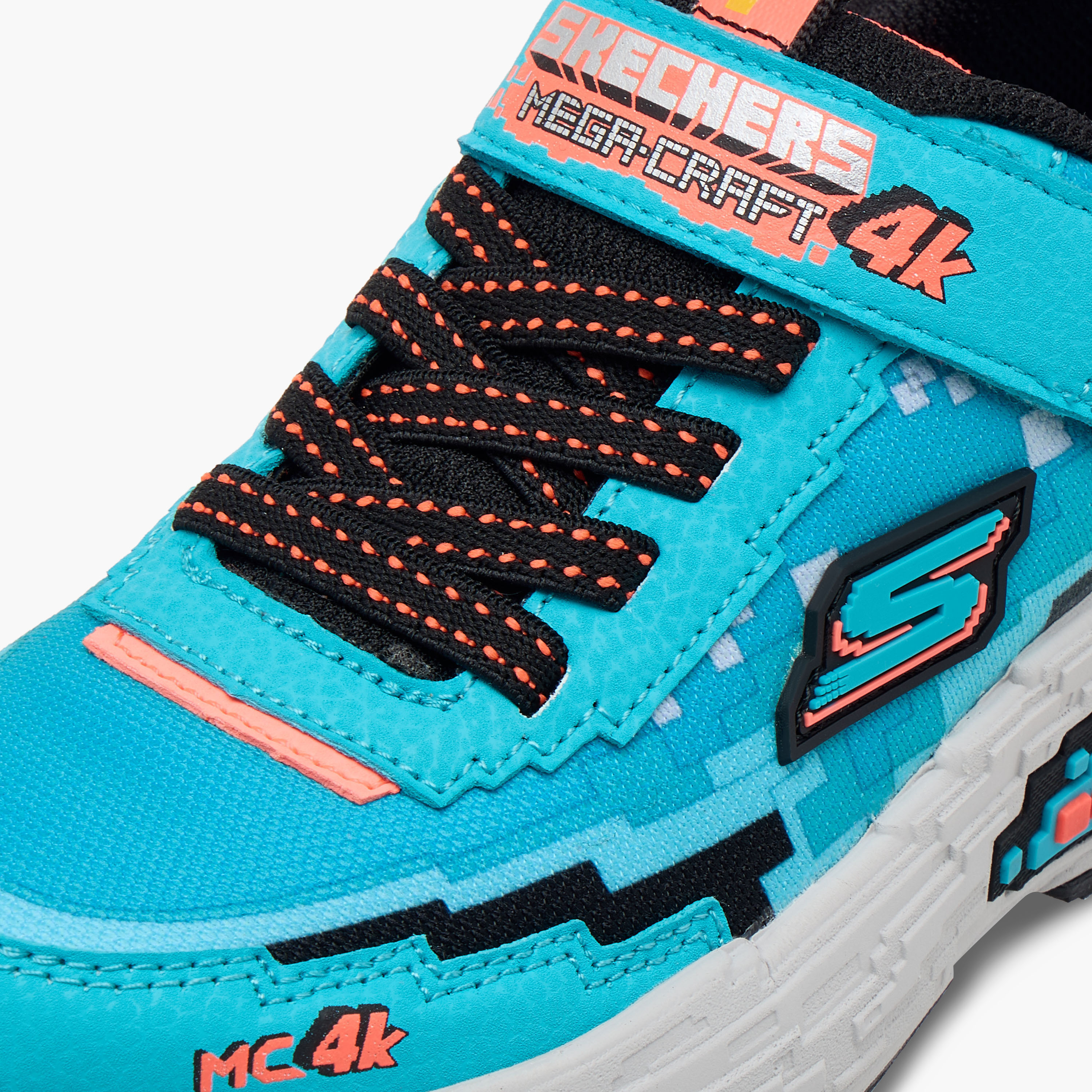 Skechers Boys MEGA-CRAFT 4K Hook & Loop Sneakers 402160L | OE-boys-shoes-sneakers-image-4