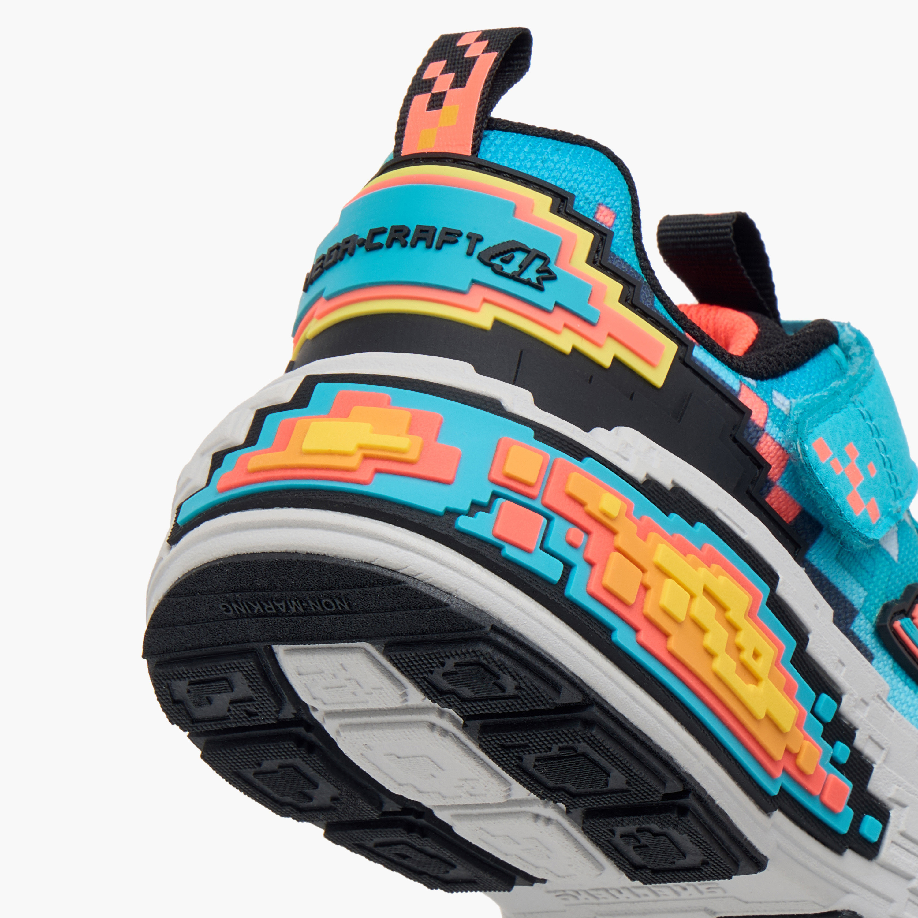 Skechers Boys MEGA-CRAFT 4K Hook & Loop Sneakers 402160L | OE-boys-shoes-sneakers-image-5