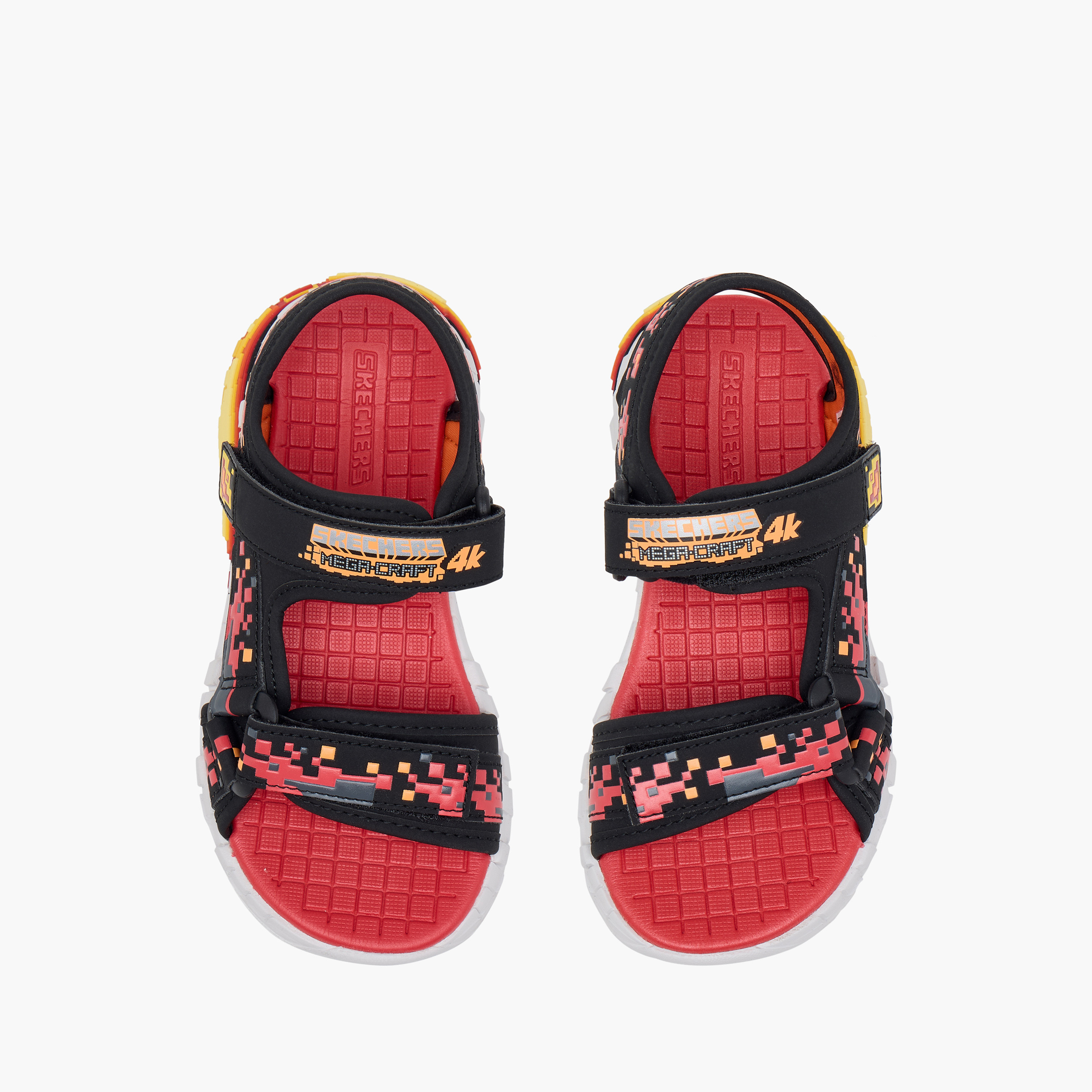 Skechers Boys MEGA-CRAFT Hook & Loop Strap Sandals 402161L | OE-boys-shoes-sandals-image-1