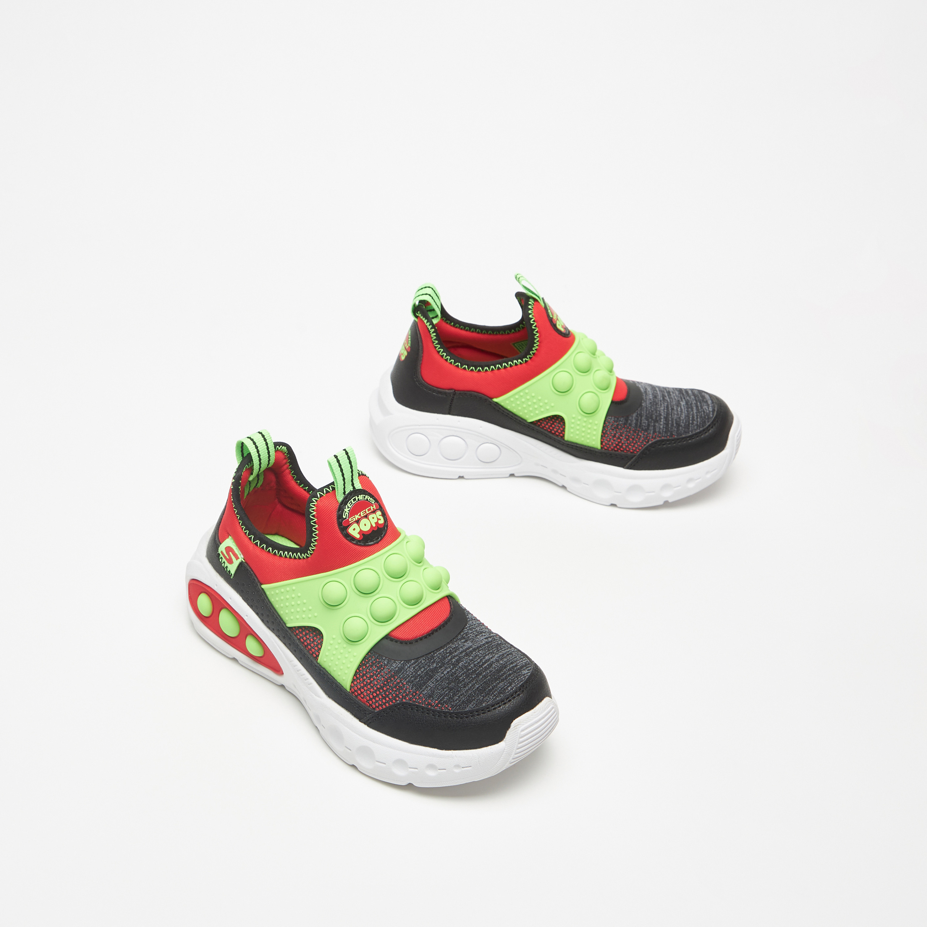 حذاء خفيف الوزن بوبس للأولاد من سكتشرز-boys-shoes-sneakers-image-1