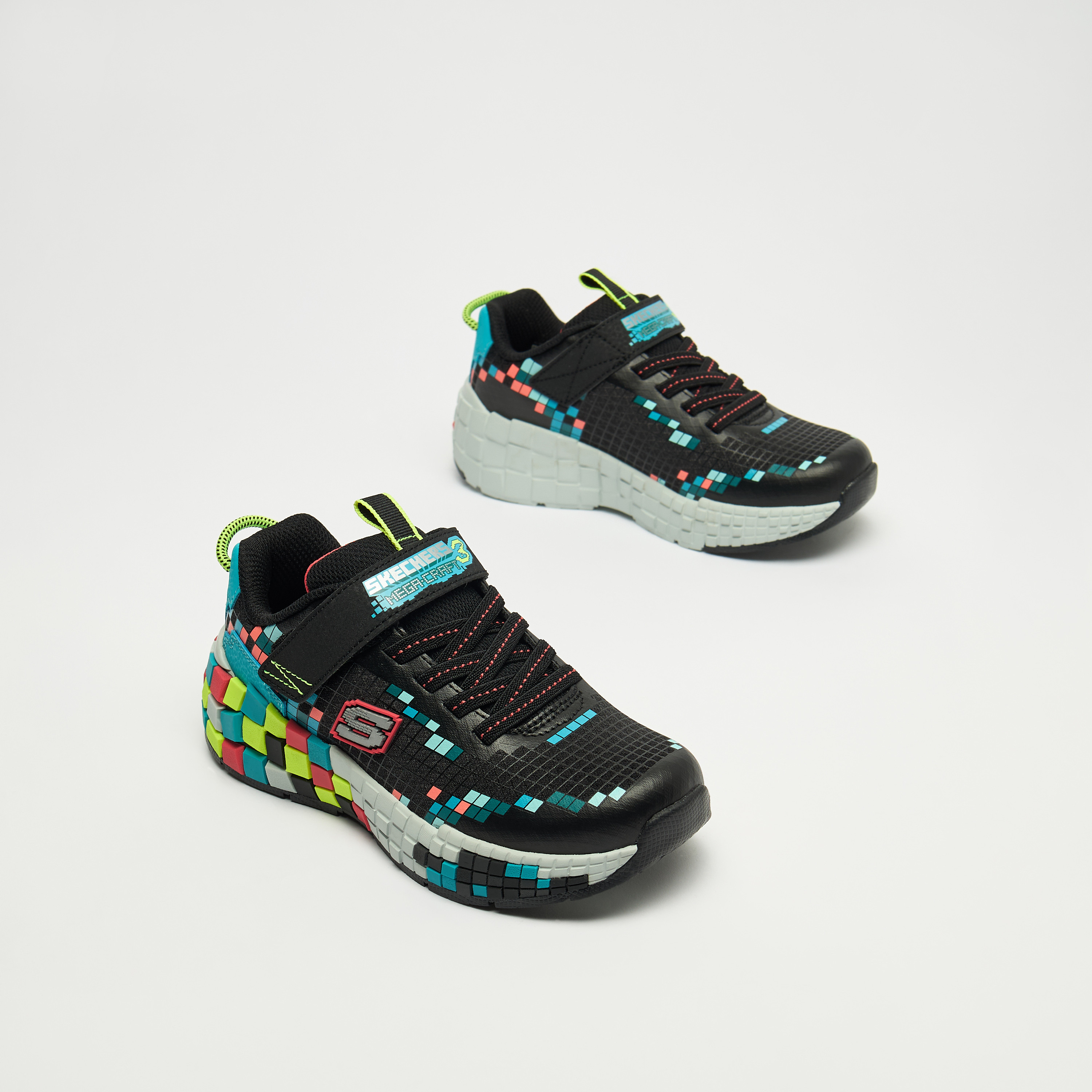 حذاء سنيكرزمن سكيتشرز ميجاكرافت 3 للأولاد | 402182L-sports-boys-shoes-image-16