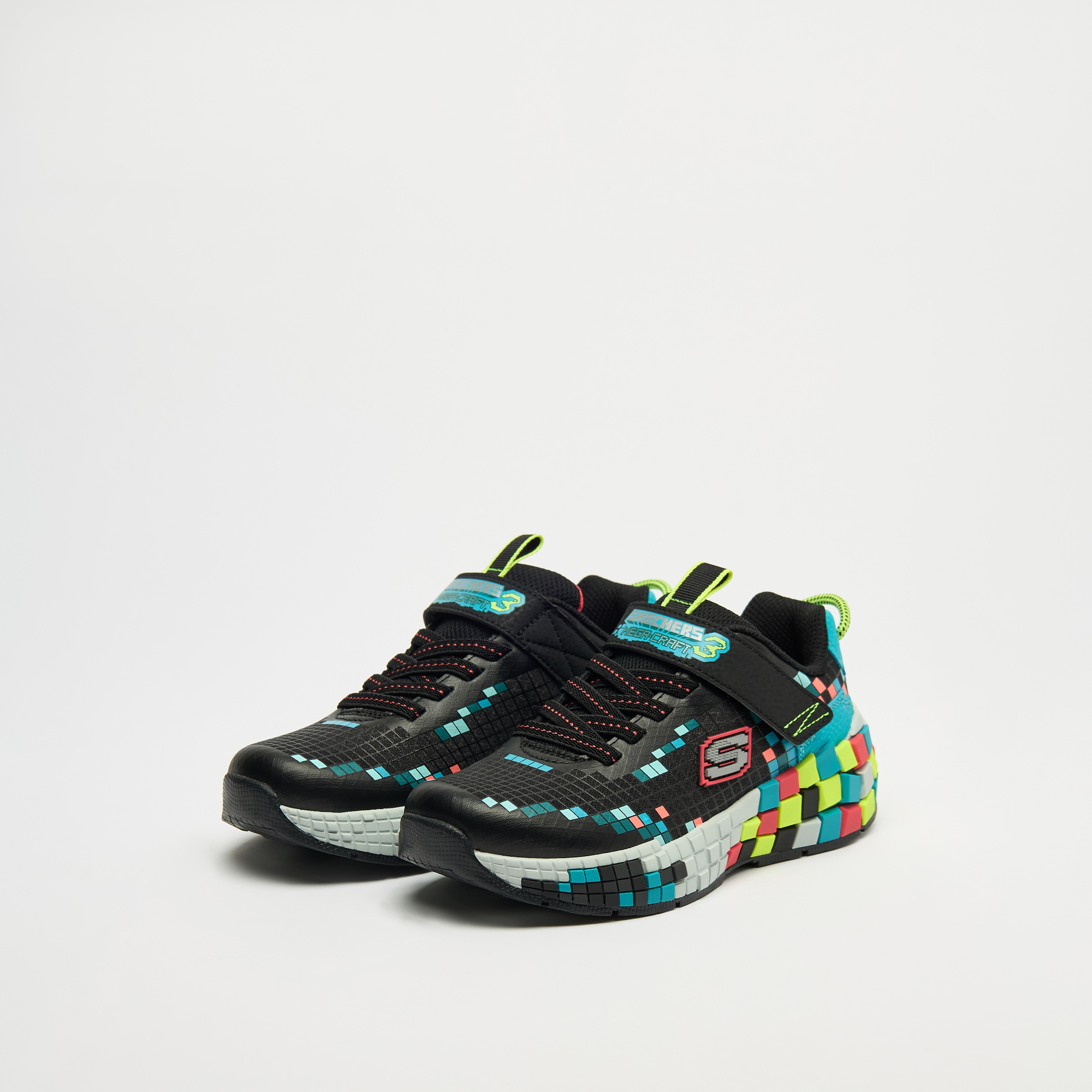 حذاء سنيكرزمن سكيتشرز ميجاكرافت 3 للأولاد | 402182L-sports-boys-shoes-image-17