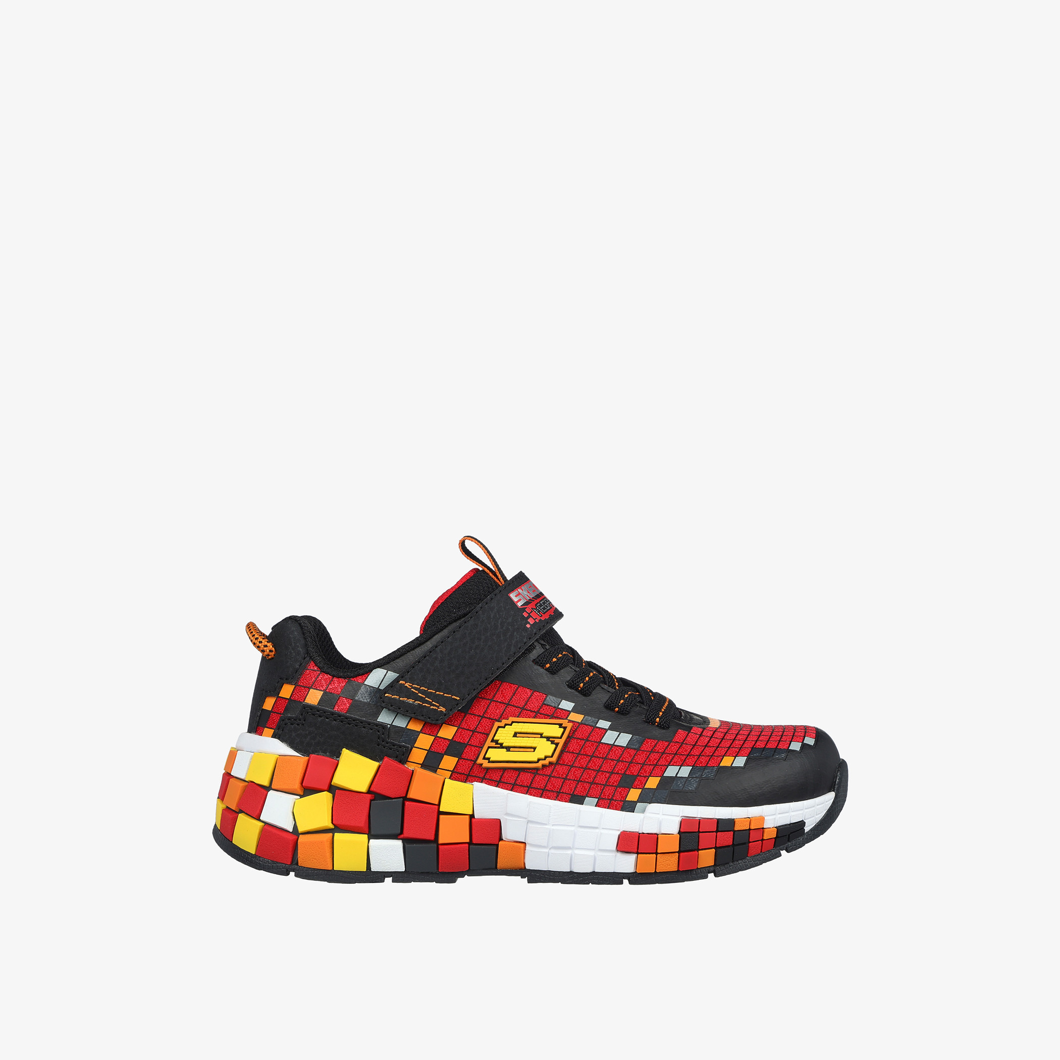 Skechers Boys' Printed Sneakers with Hook and Loop Closure - MEGA-CRAFT 3.0-sports-boys-shoes-image-2