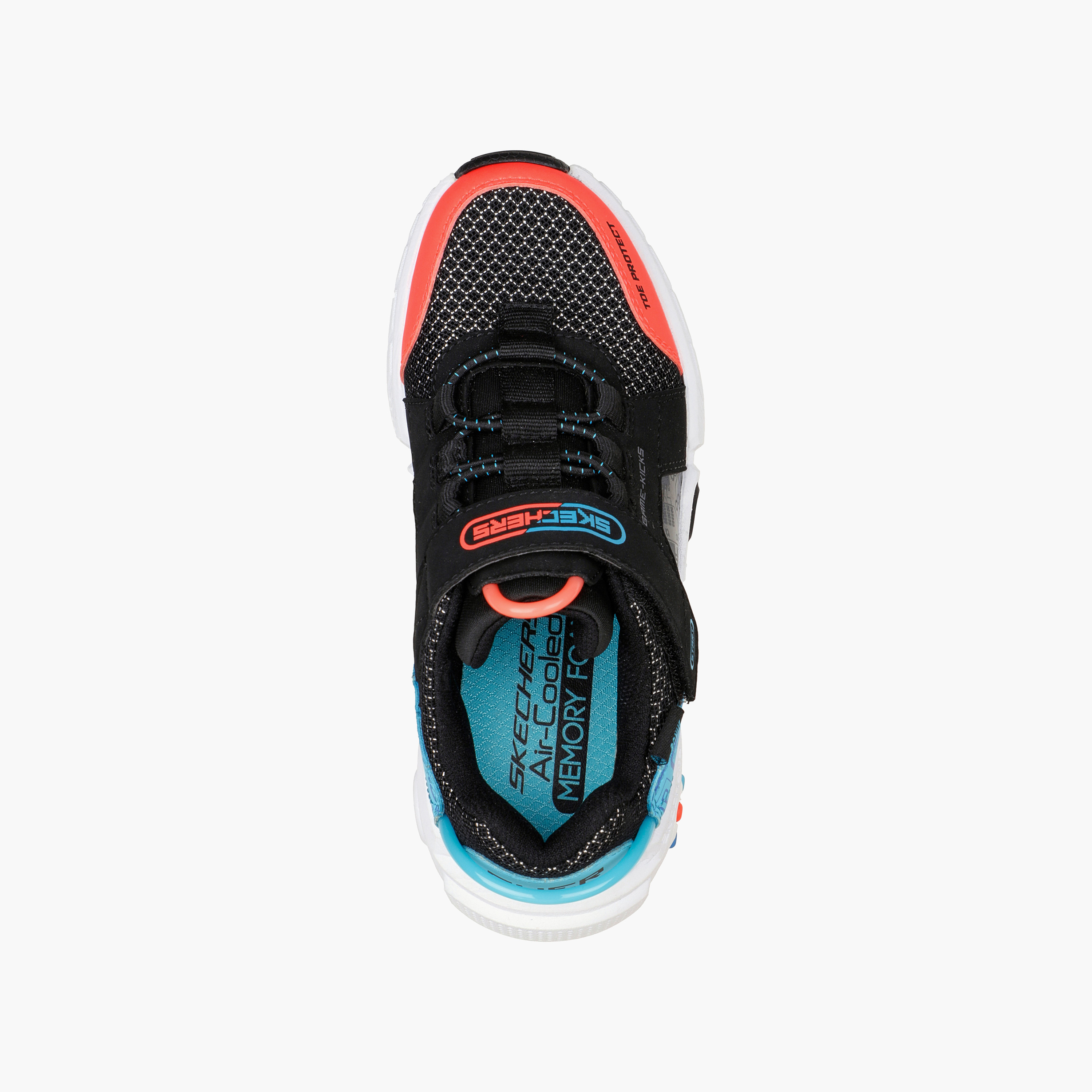 حذاء رياضي ميموري فوم مبرد بالهواء من سكيتشرز جيمترونيكس للاولاد 402260L-sports-boys-shoes-image-9