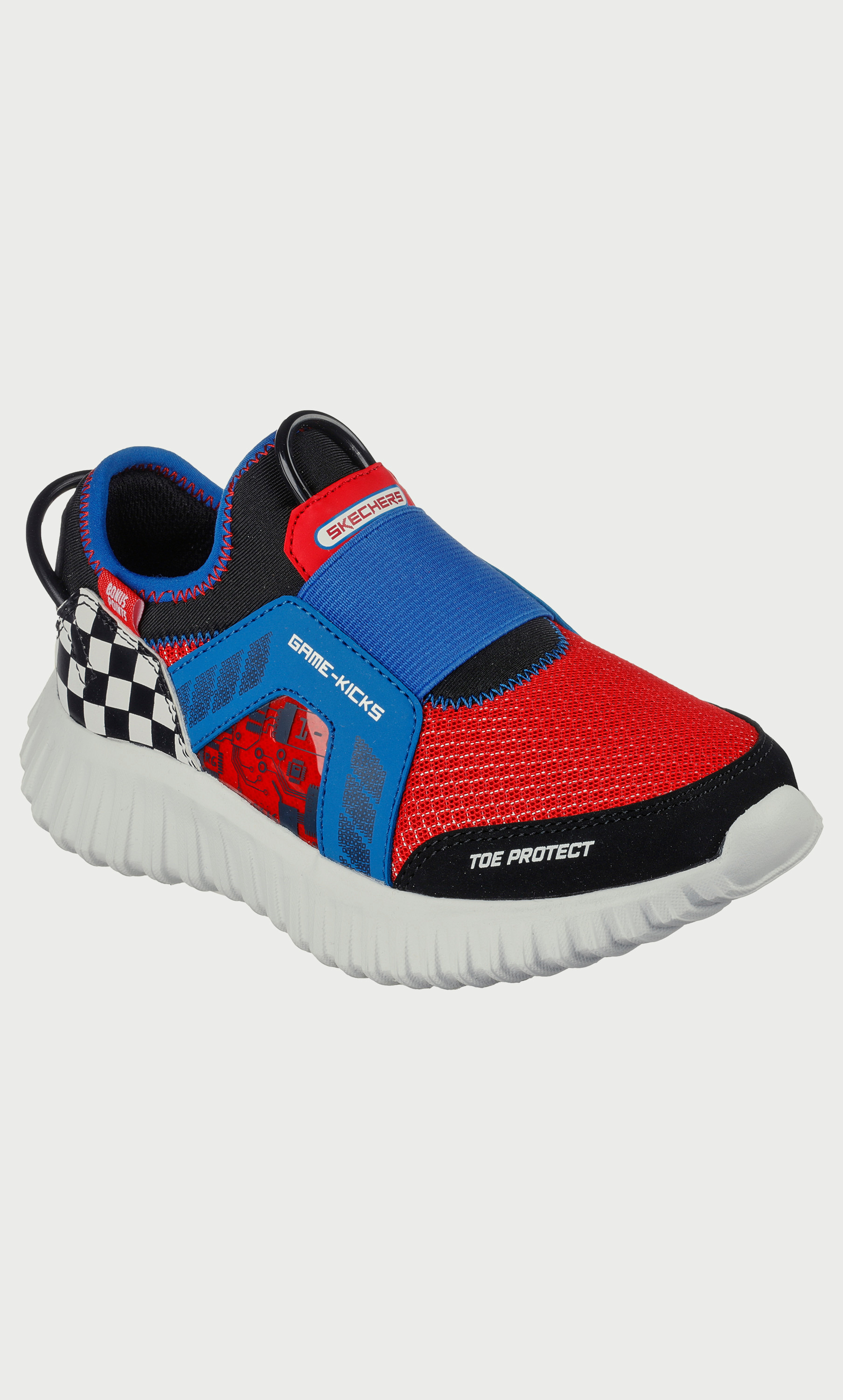 حذاء مشي مع ميموري فوم مبرد بالهواء من سكيتشرز ديبت جارج 2.0 للرجال 402265L-sports-boys-shoes-image-1