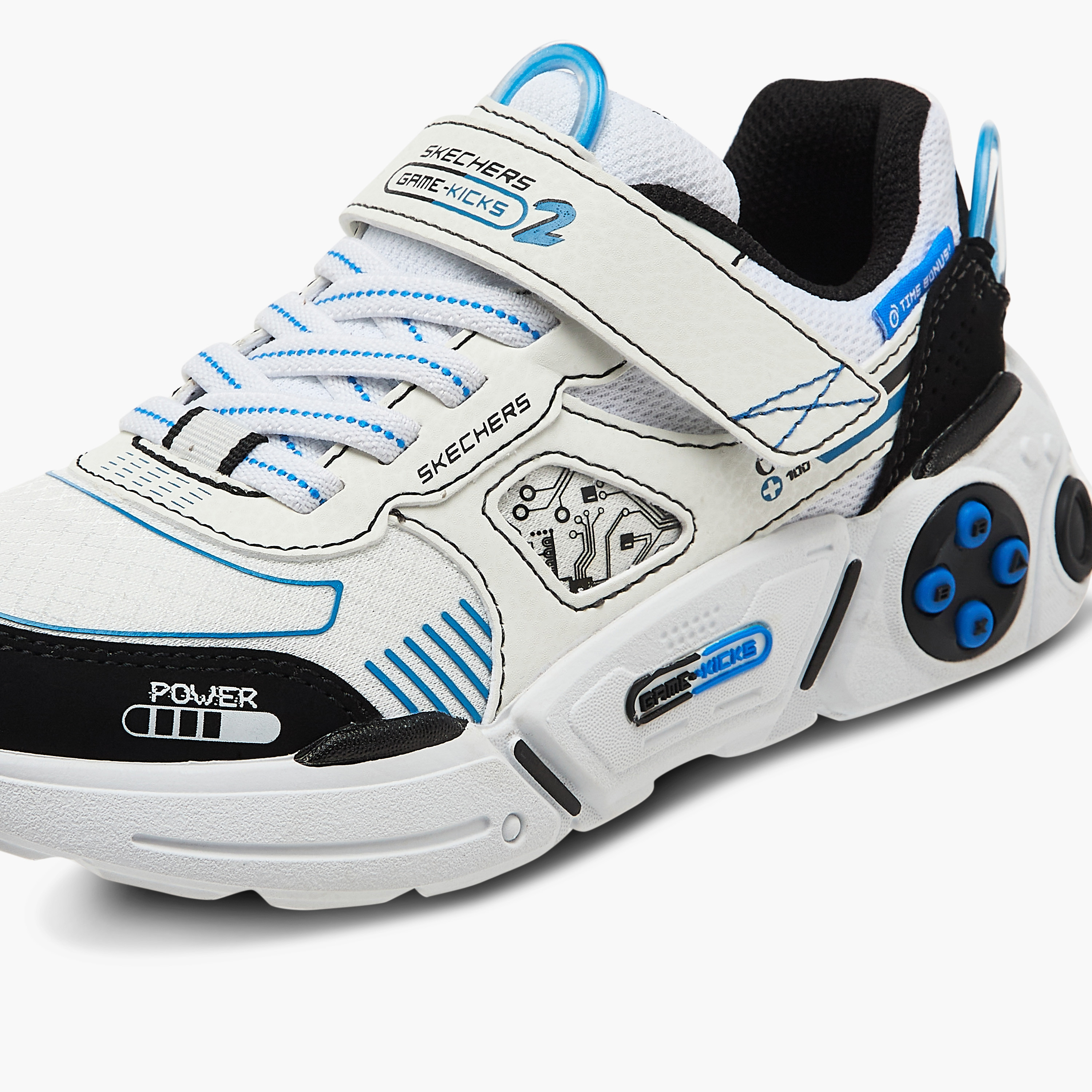 سنيكرز من سكيتشرز ذو جيمترونيكس 2.0 هوك آند لوب للاولاد 402270L | OE-boys-shoes-sneakers-image-17