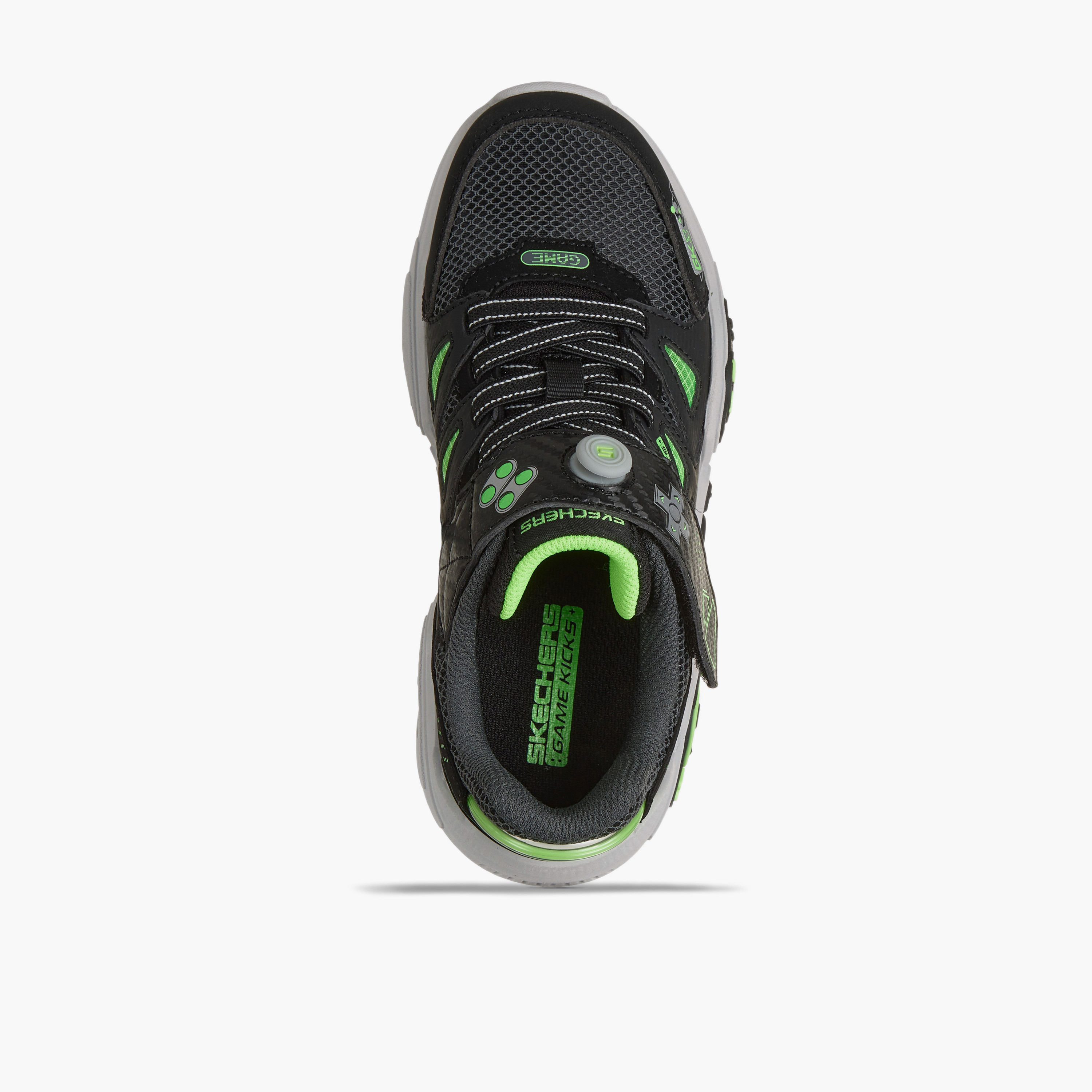 Skechers Boys Gametronix 3.0 Hook & Loop Ankle Sneakers-boys-shoes-sneakers-image-3