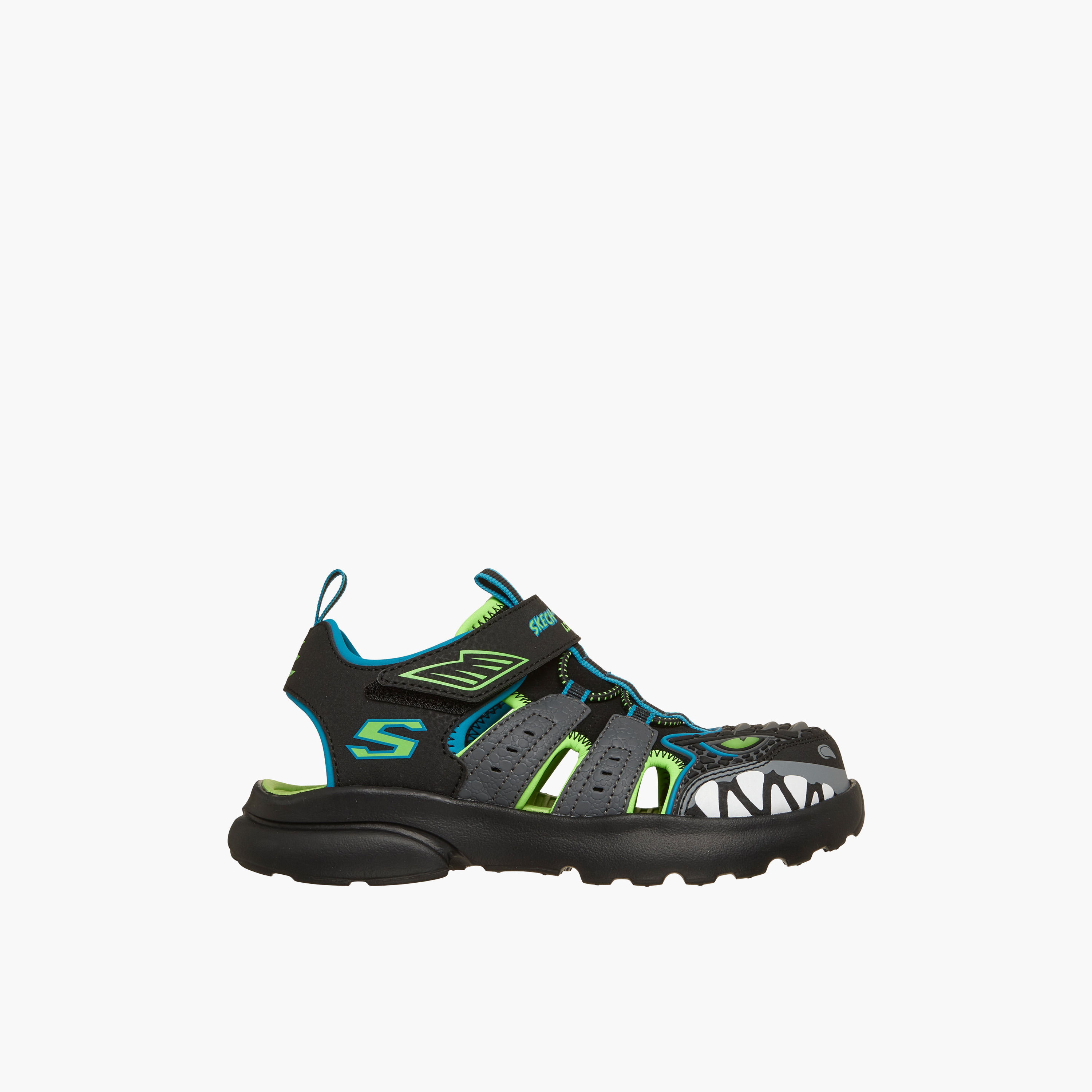 Skechers Boys RAZOR SPLASH Hook & Loop Flat Sandals-boys-shoes-sandals-image-3