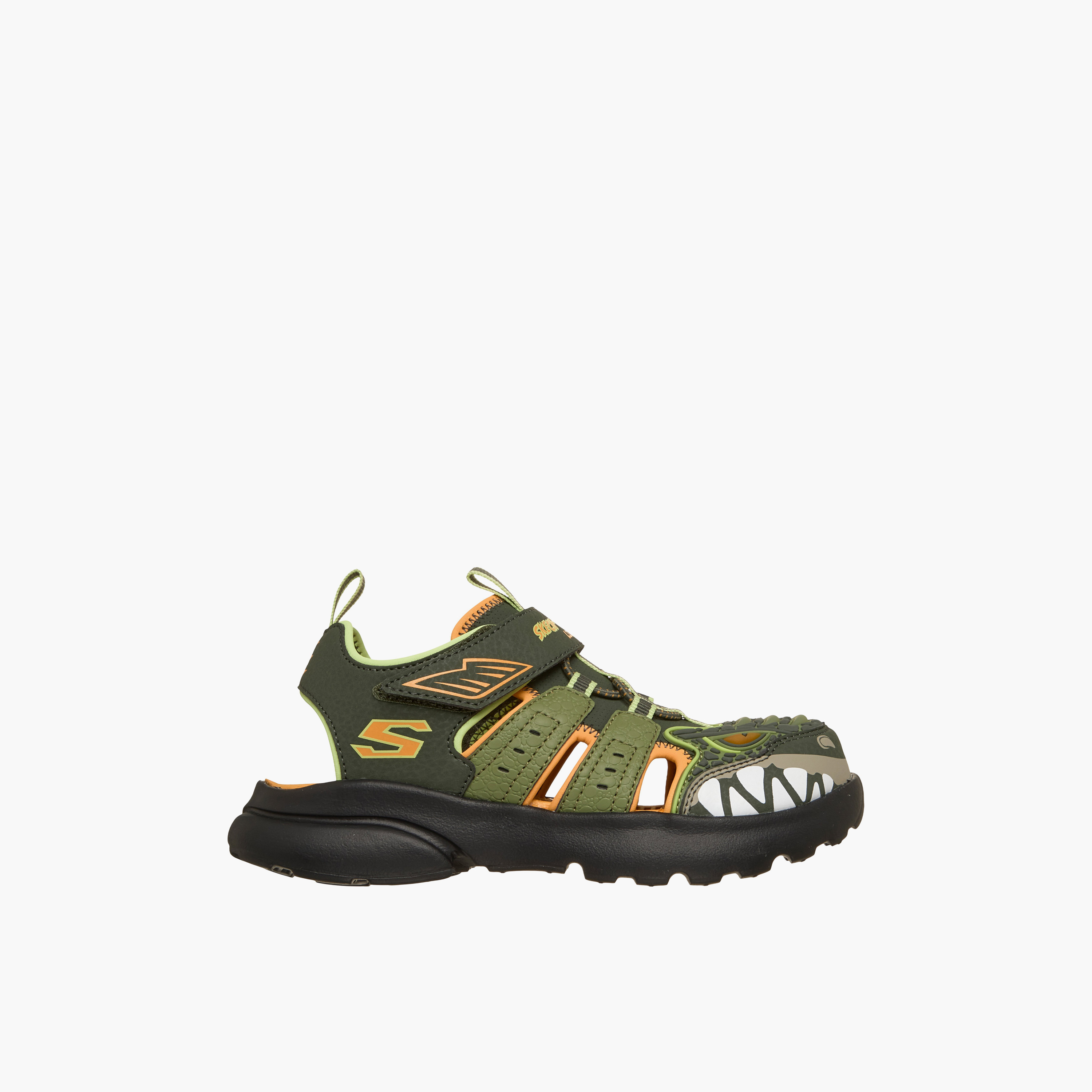 Skechers Boys RAZOR SPLASH Hook & Loop Flat Sandals-boys-shoes-sandals-image-3