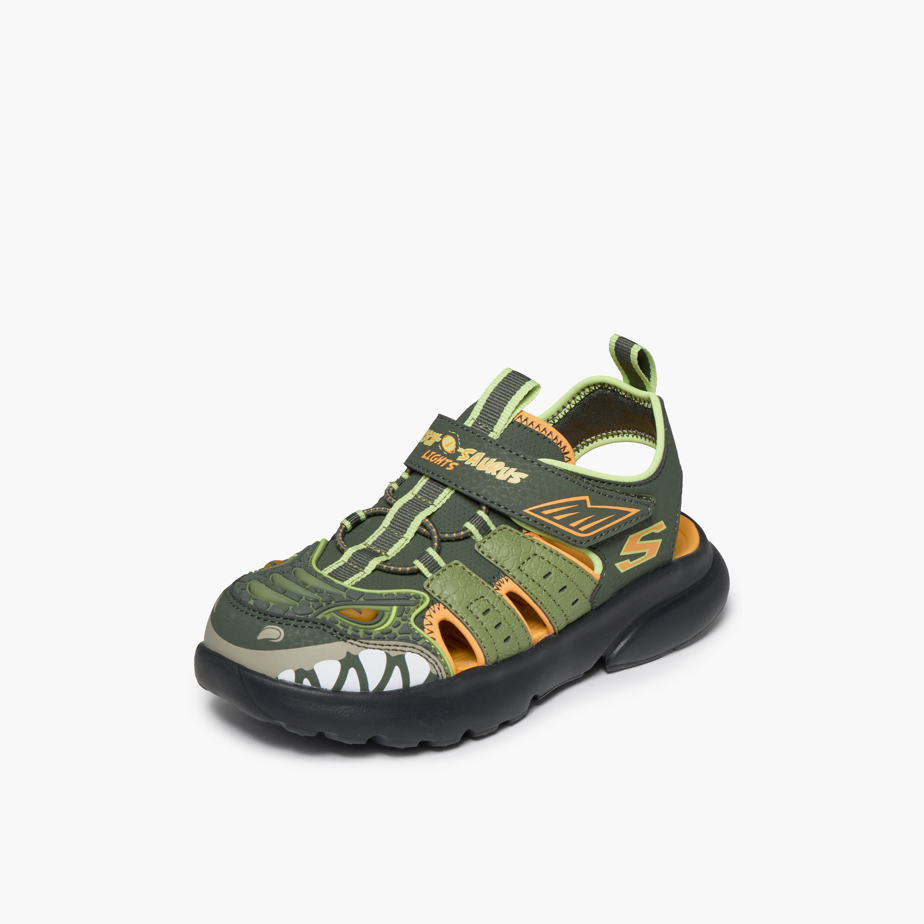 Skechers Boys RAZOR SPLASH Hook & Loop Flat Sandals-boys-shoes-sandals-image-4