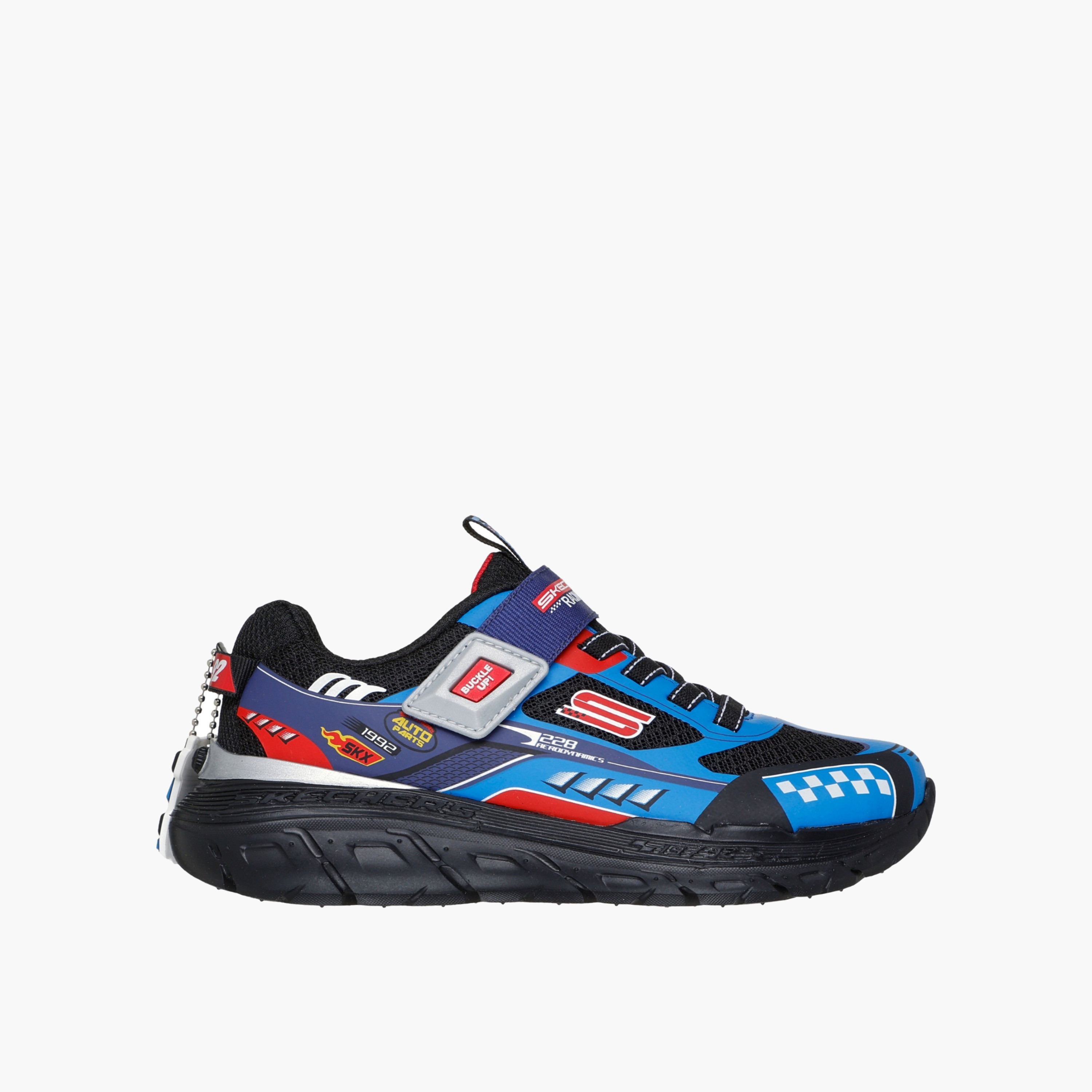 حذاء رياضي بشريط إغلاق لاصق سكيتش تراكس للأولاد من سكيتشرز-sports-boys-shoes-image-1