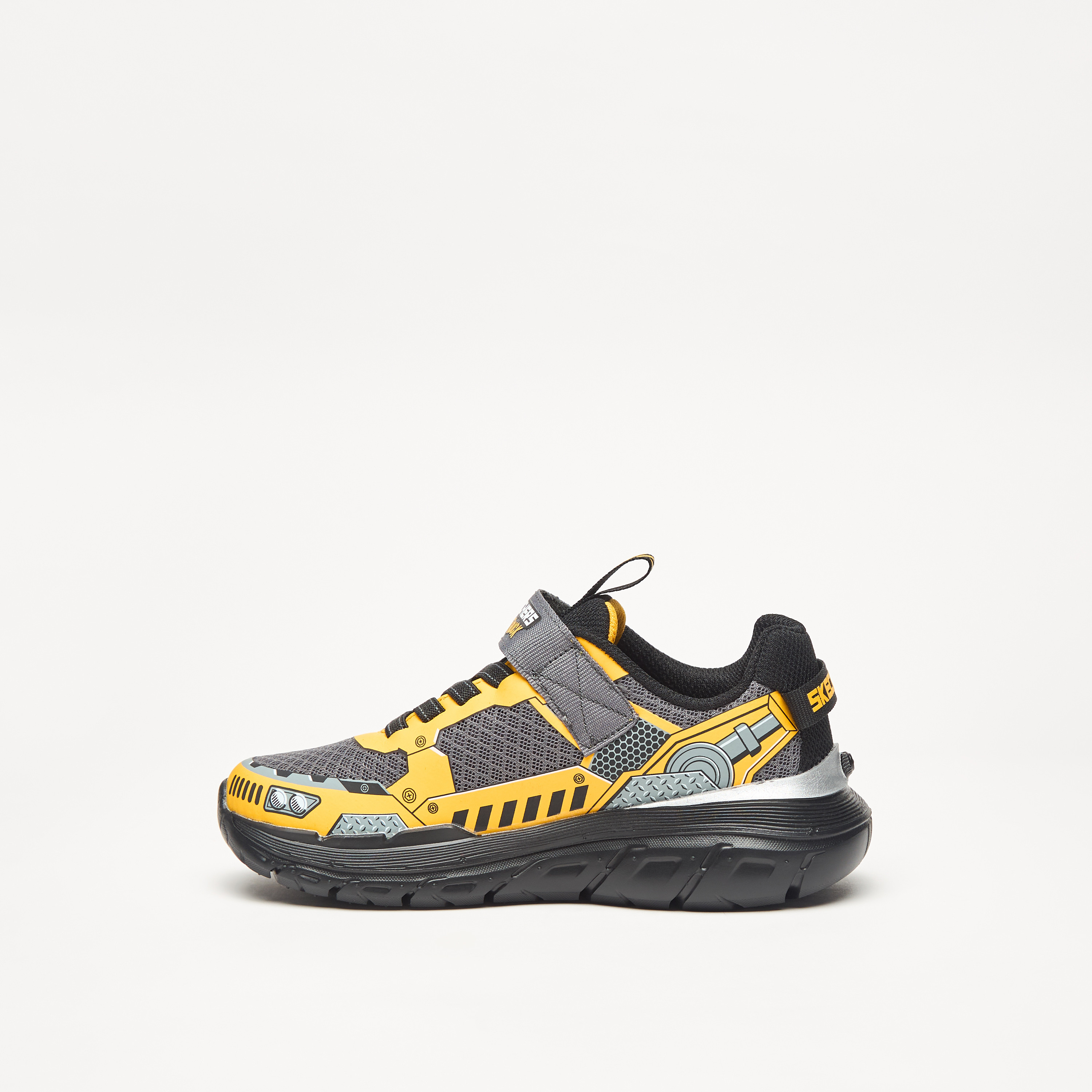 حذاء مشي قابل للتهوية بشريط إغلاق سكتش تراكس للأولاد من سكتشرز-sports-boys-shoes-image-3