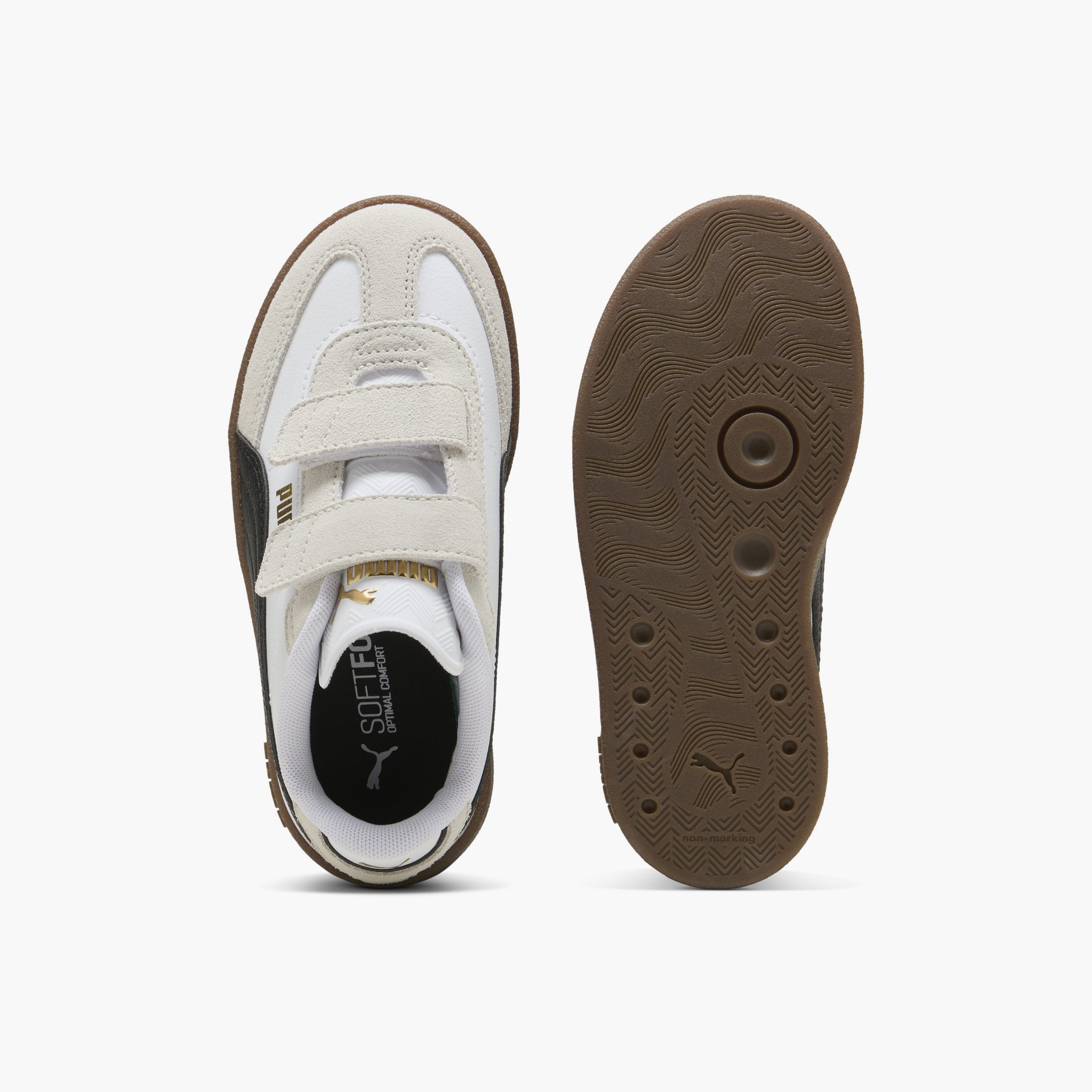 Puma Kids Club II Era V Hook & Loop Ankle Sneakers-girls-shoes-sneakers-image-4
