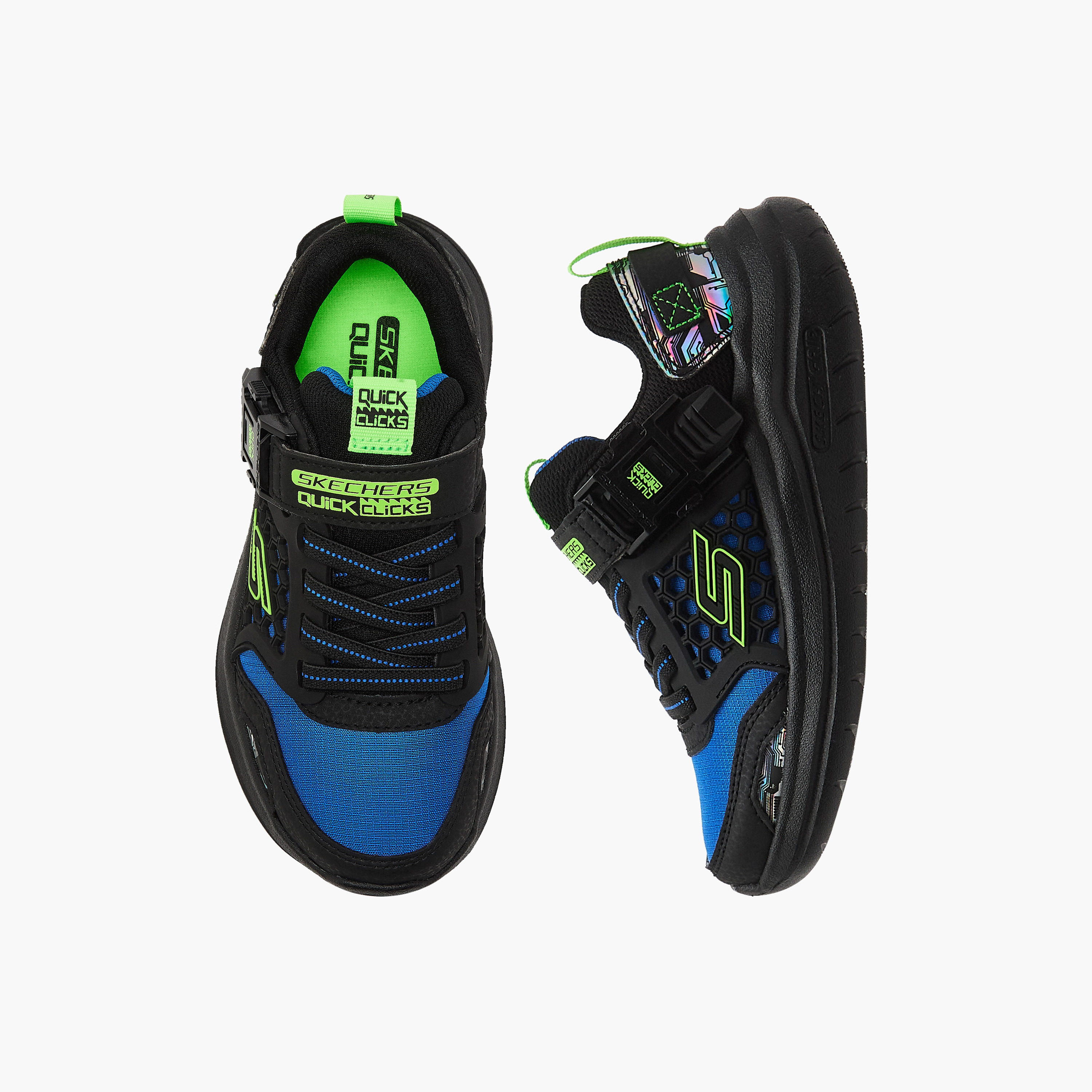 سنيكرز من سكيتشرز ذو الترا فليكس 4K هوك آند لوب للاولاد 402361L | OE-boys-shoes-sneakers-image-1