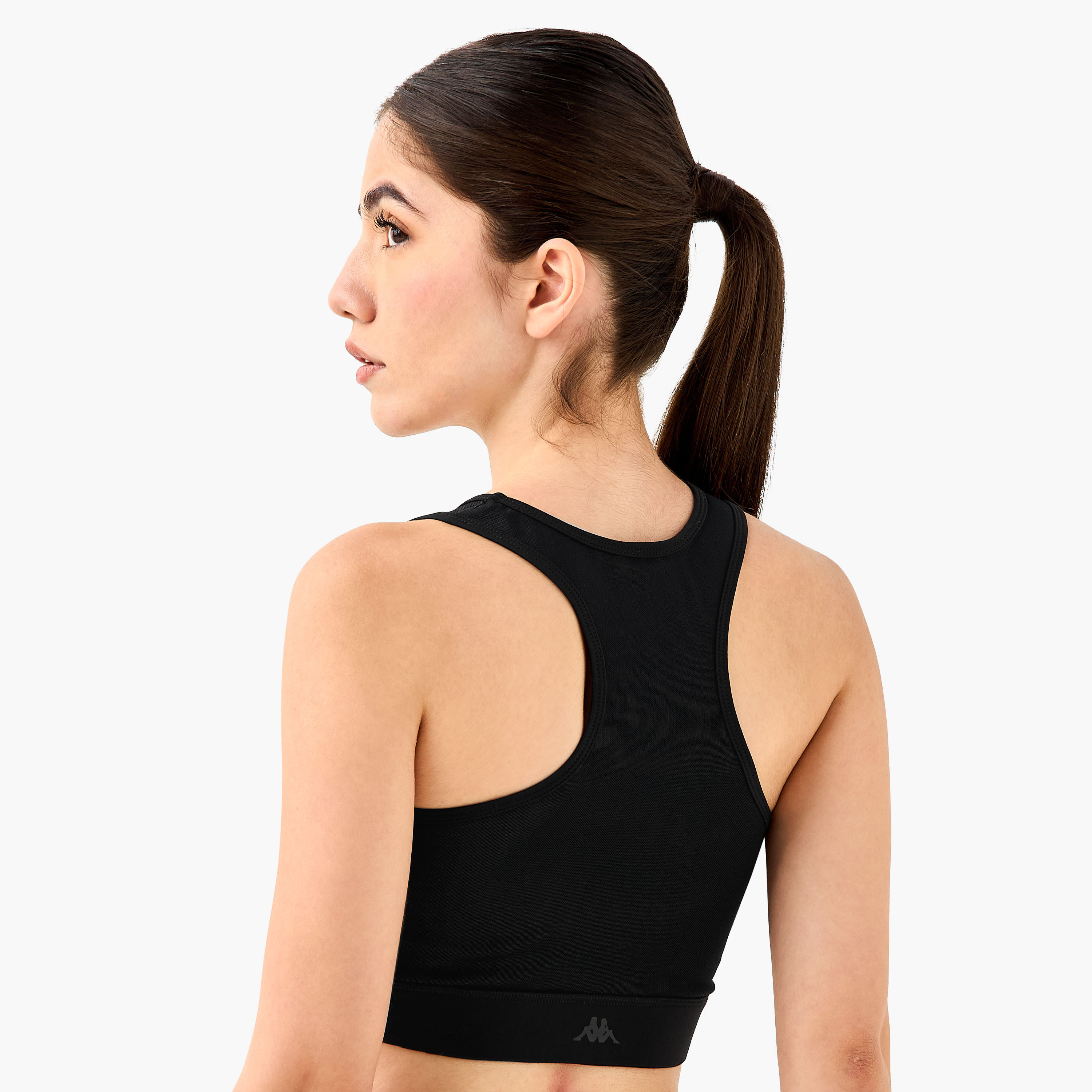 Kappa Logo Print Sports Bra-women-clothing-lingerie-bras-image-9