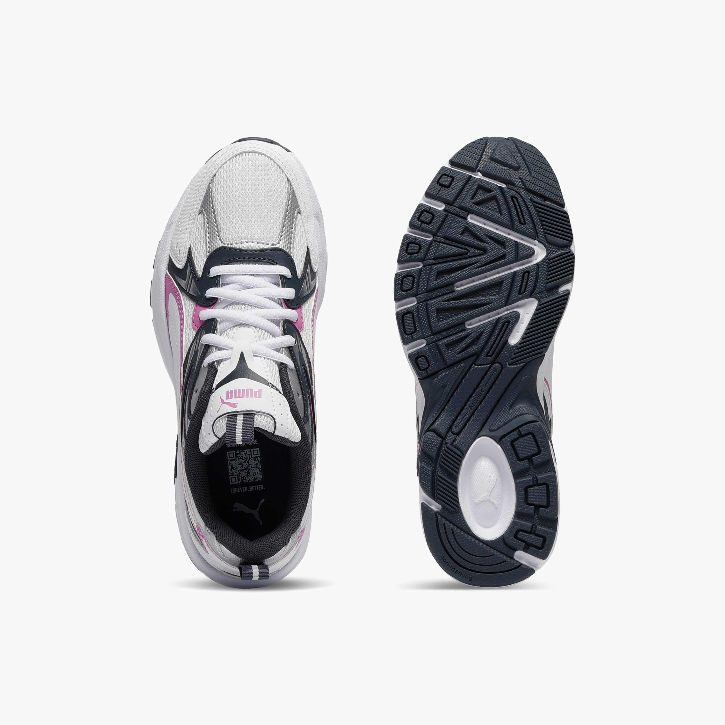 Puma Women Milenio Tech Lace-Up Low Ankle Sneakers-women-shoes-sneakers-image-4