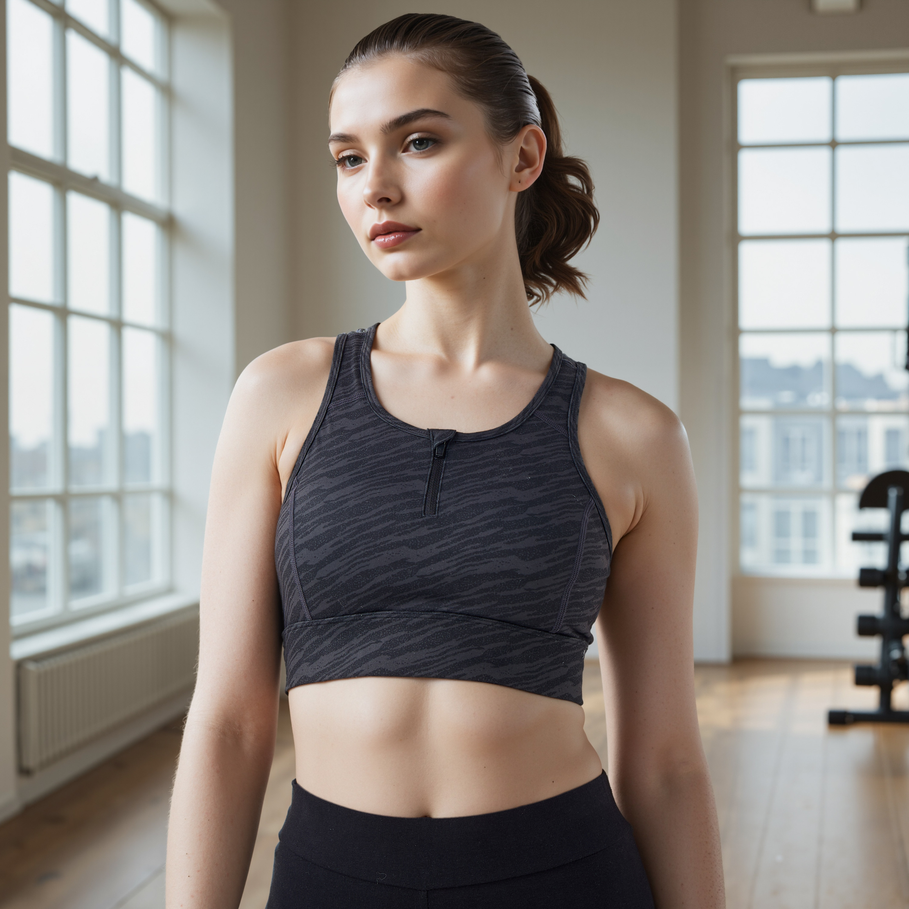 Kappa Printed Racerback Sports Bra-women-clothing-lingerie-bras-image-1