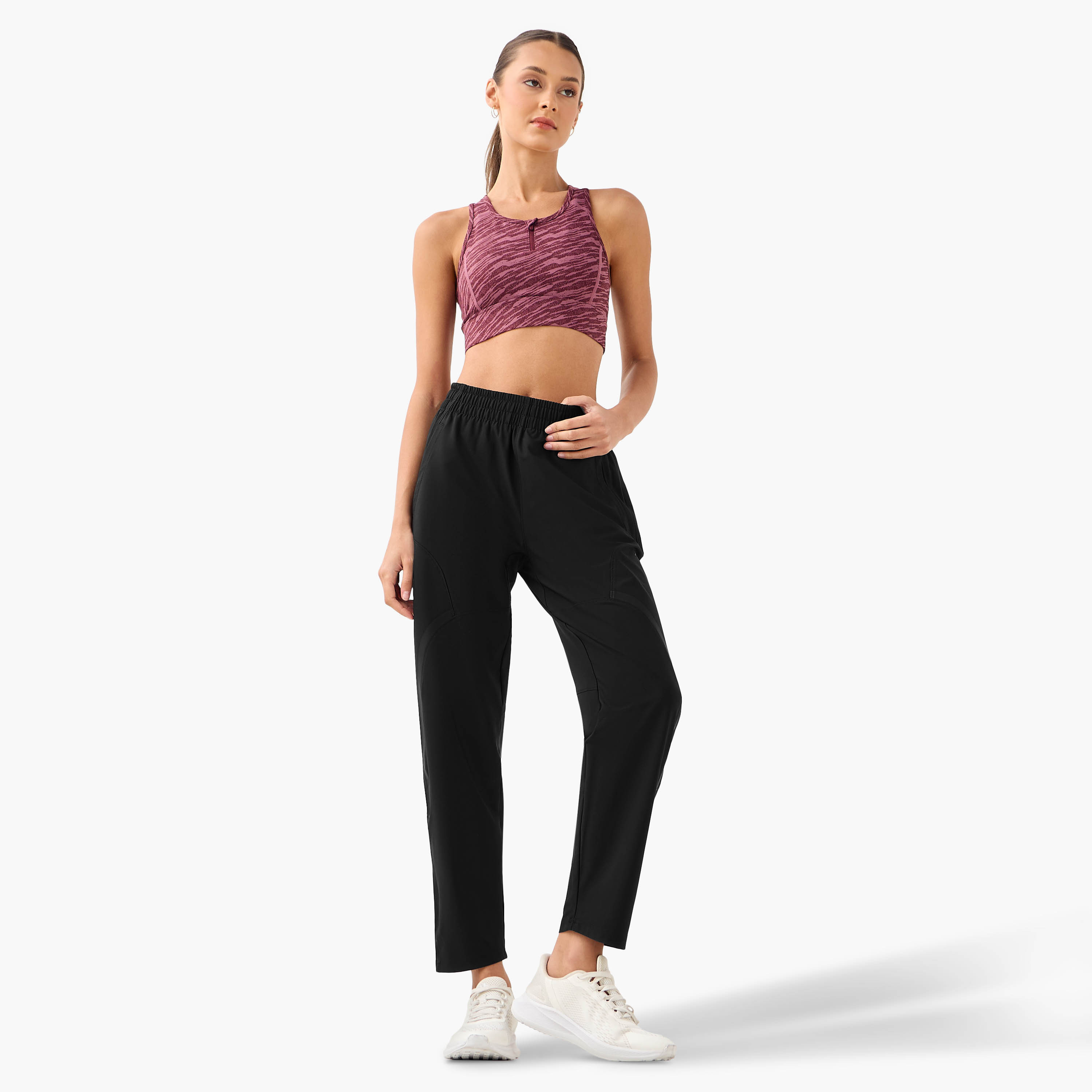 Kappa Printed Racerback Sports Bra-sports-women-clothing-sportsbras-image-3