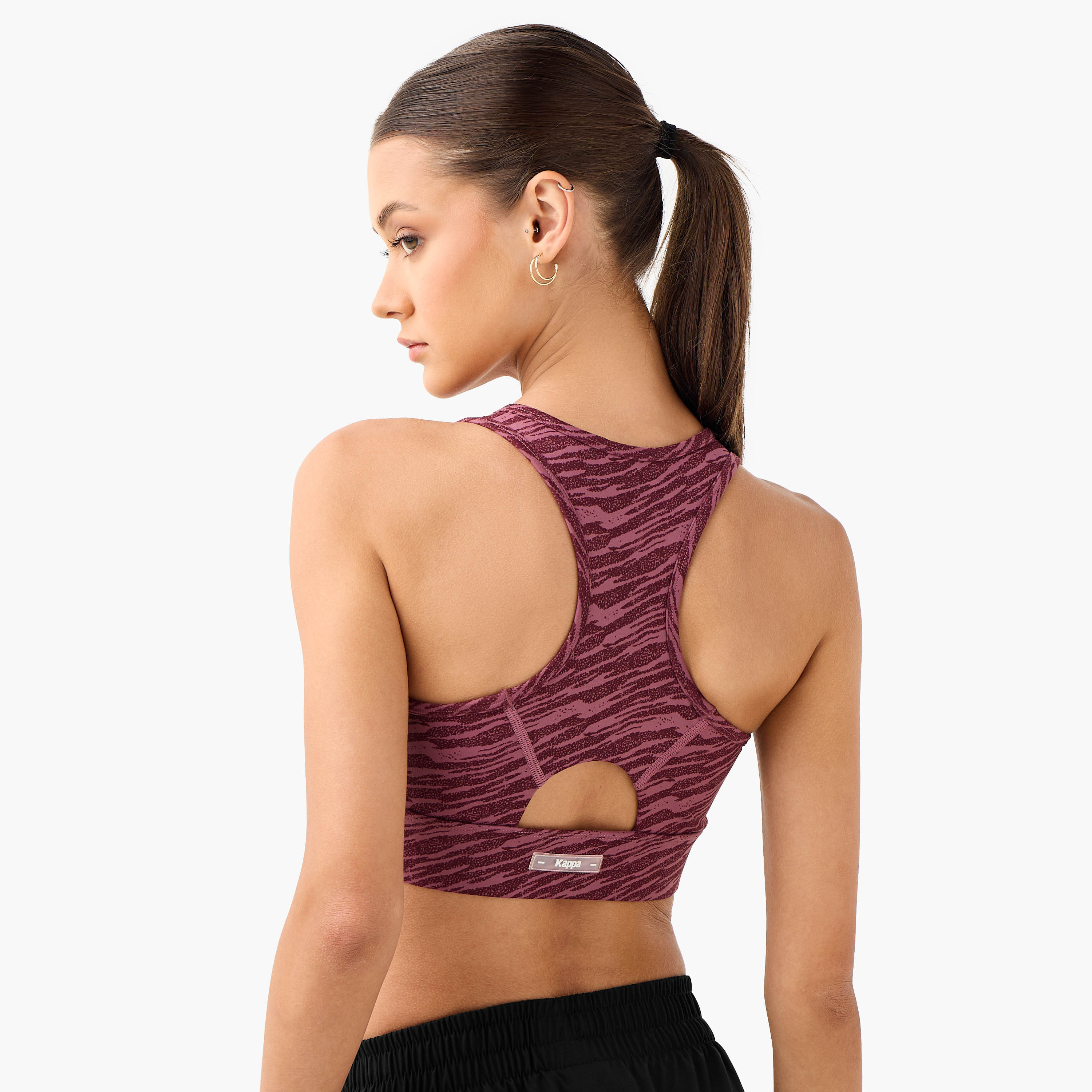 Kappa Printed Racerback Sports Bra-sports-women-clothing-sportsbras-image-4