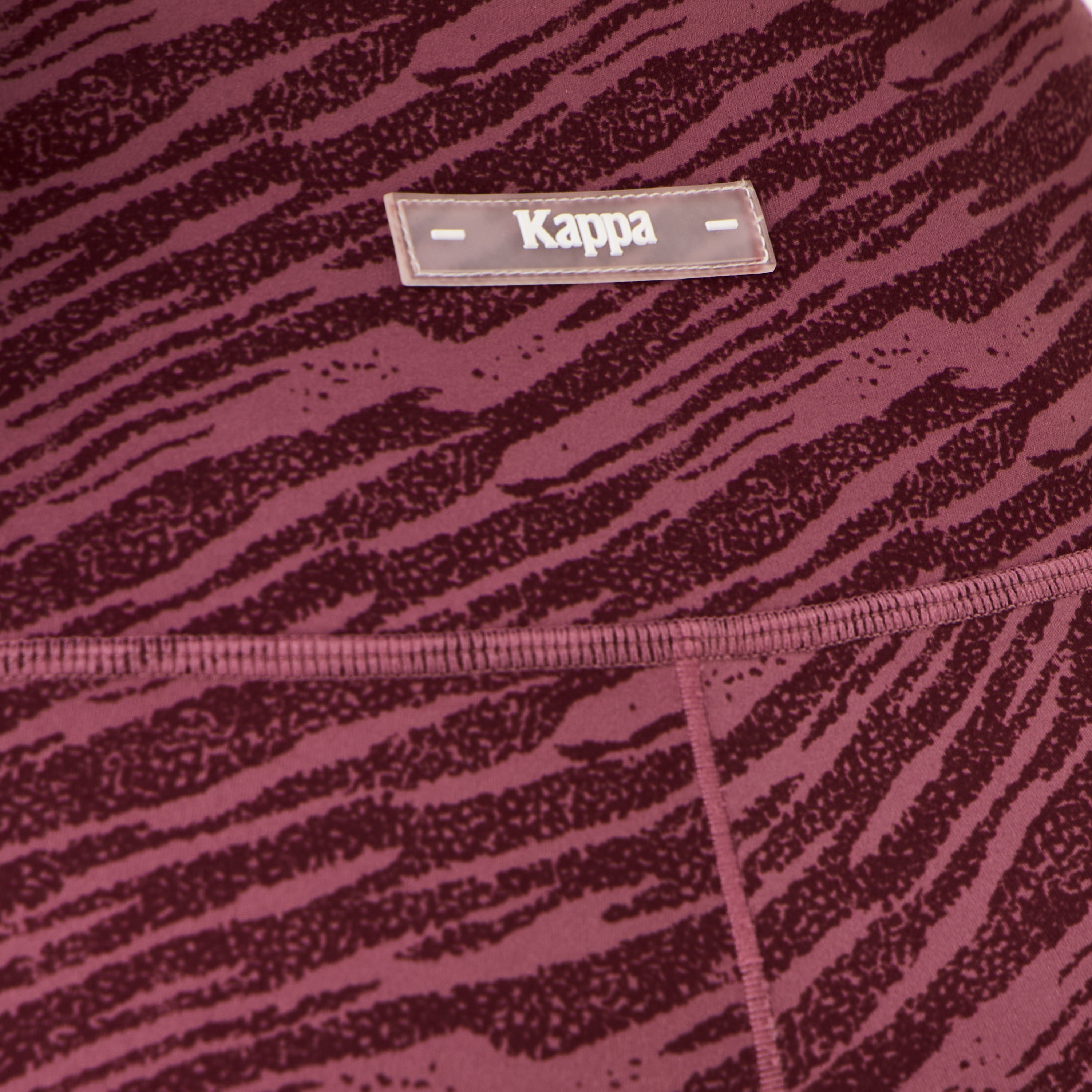 Kappa All-Over Print Leggings with Elasticated Waistband-sports-women-clothing-activewearleggings-image-5