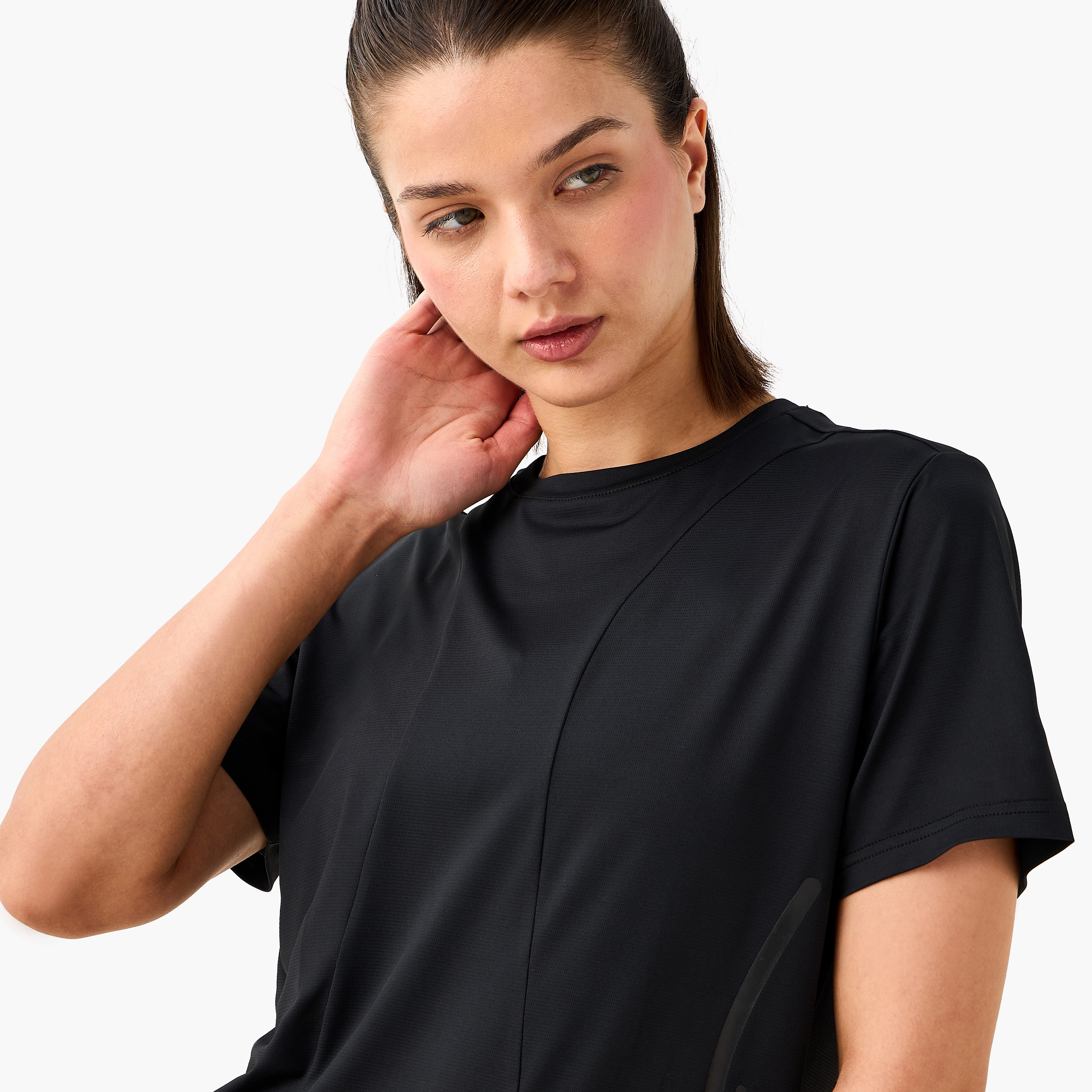 Kappa Logo Print Performance T-shirt-sports-women-clothing-tshirtsandvests-image-4