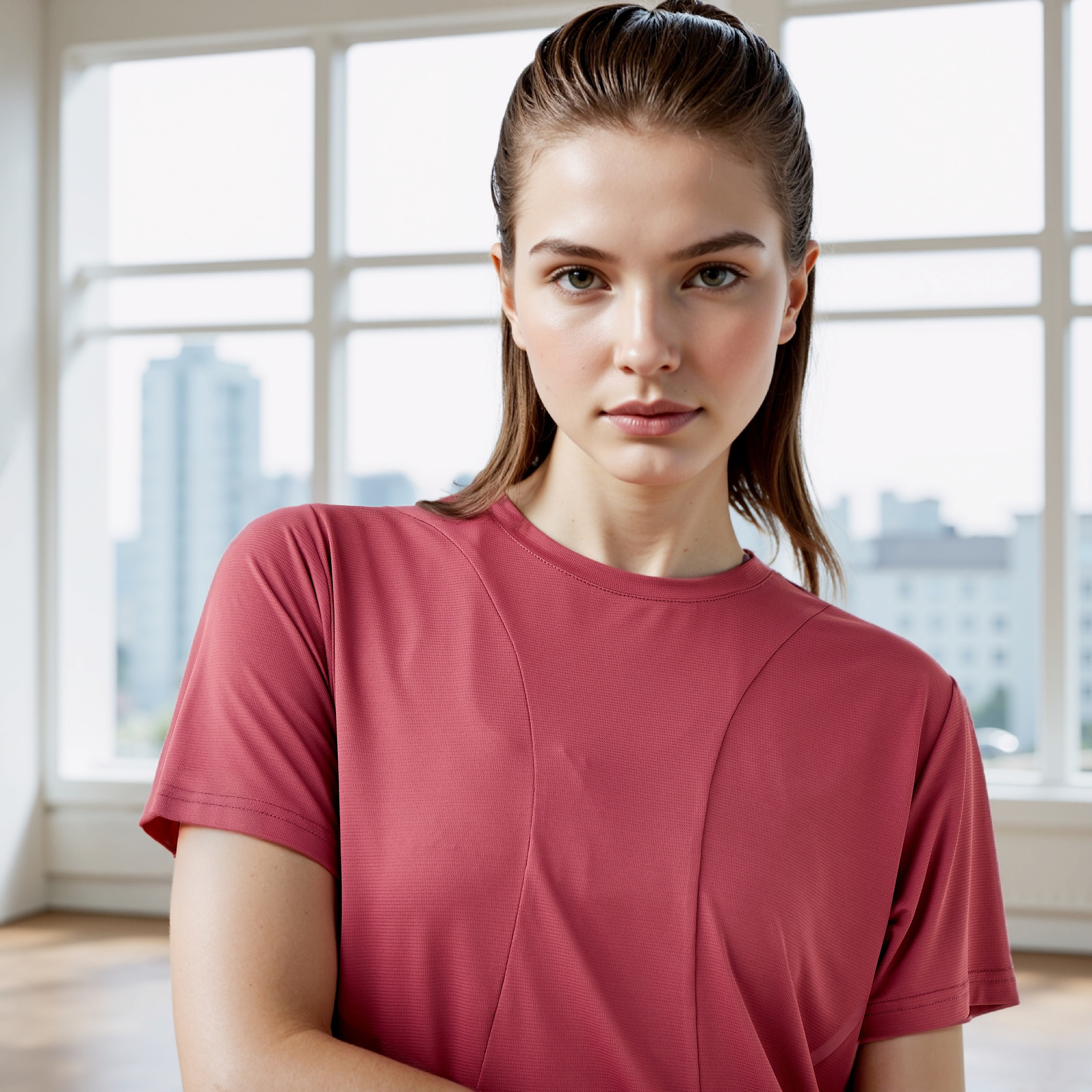 Kappa Logo Print Performance T-shirt-women-clothing-tshirts-image-4
