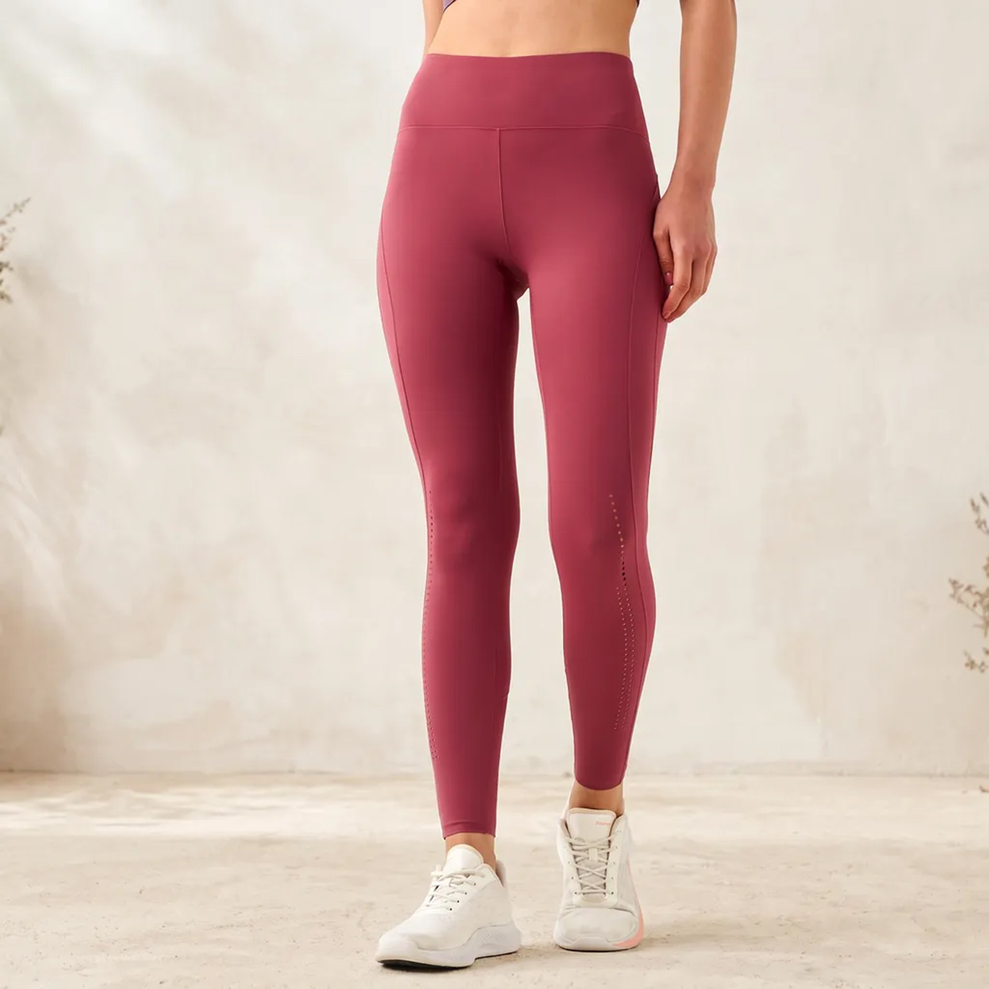 Kappa Logo Print Flexi Waist Leggings-women-clothing-sportswearandactivewear-bottoms-leggings-image-1