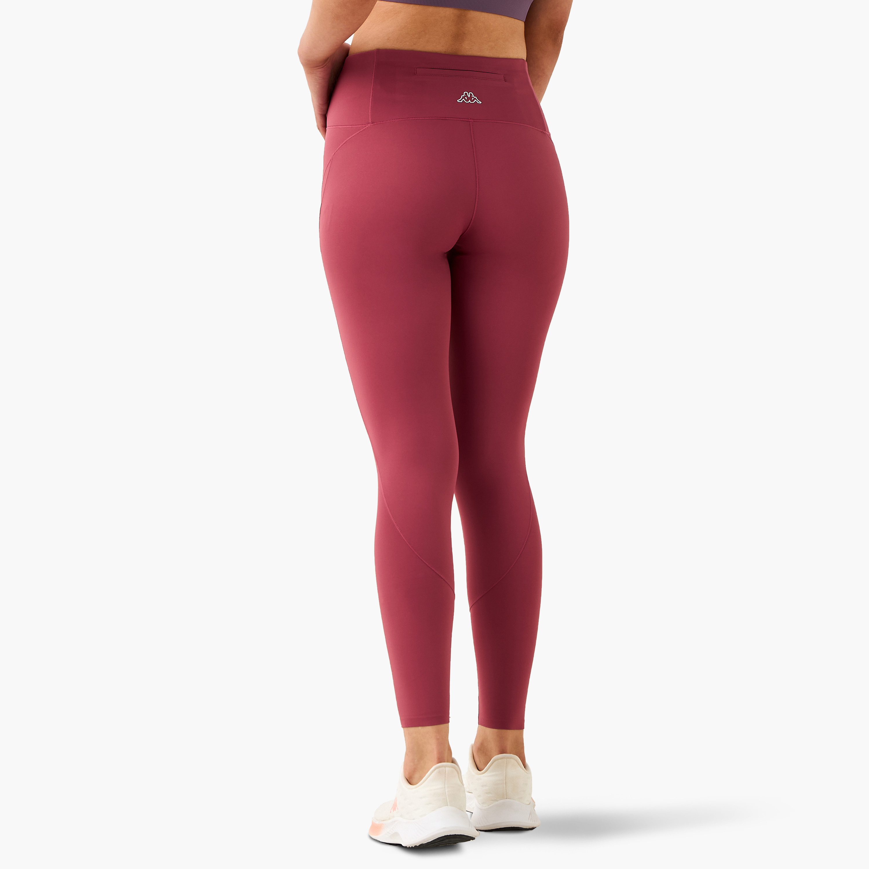 Kappa Logo Print Flexi Waist Leggings-sports-women-clothing-activewearleggings-image-3