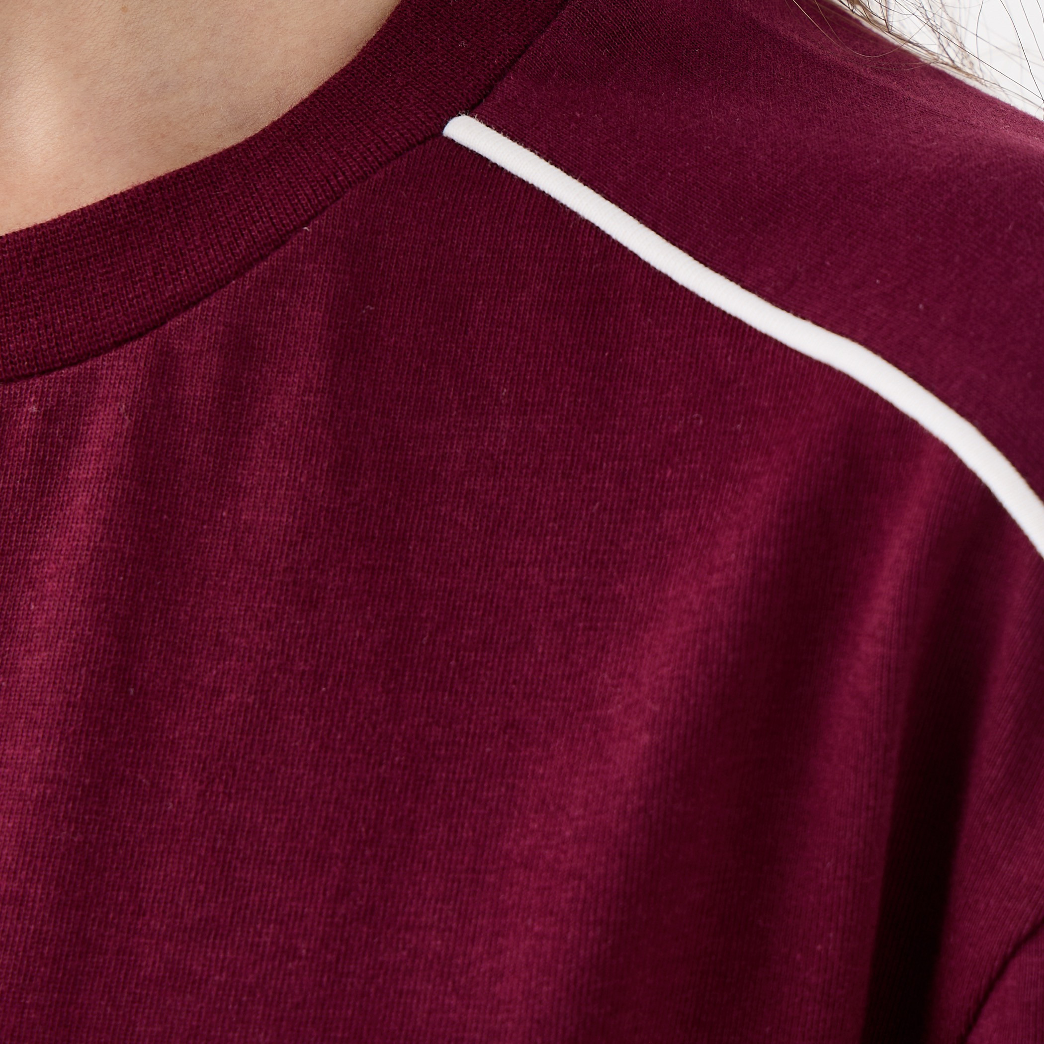Kappa Logo Embroidered Crew Neck T-shirt-sports-women-clothing-tshirtsandvests-image-5