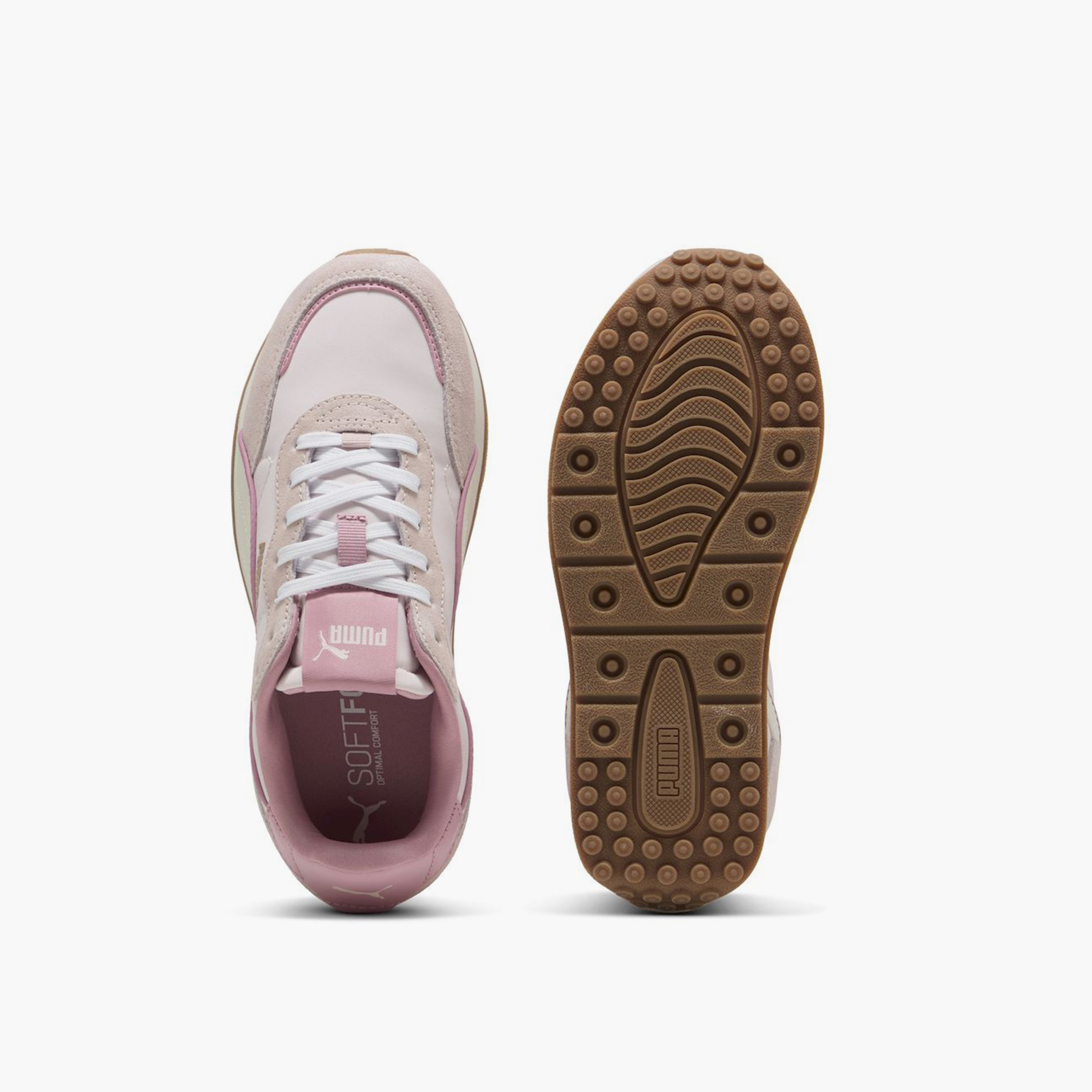 بوما - حذاء رياضي للنساء اس تي ميلر وردي برباط وكاحل منخفض 402636 | OE-women-shoes-sneakers-image-4