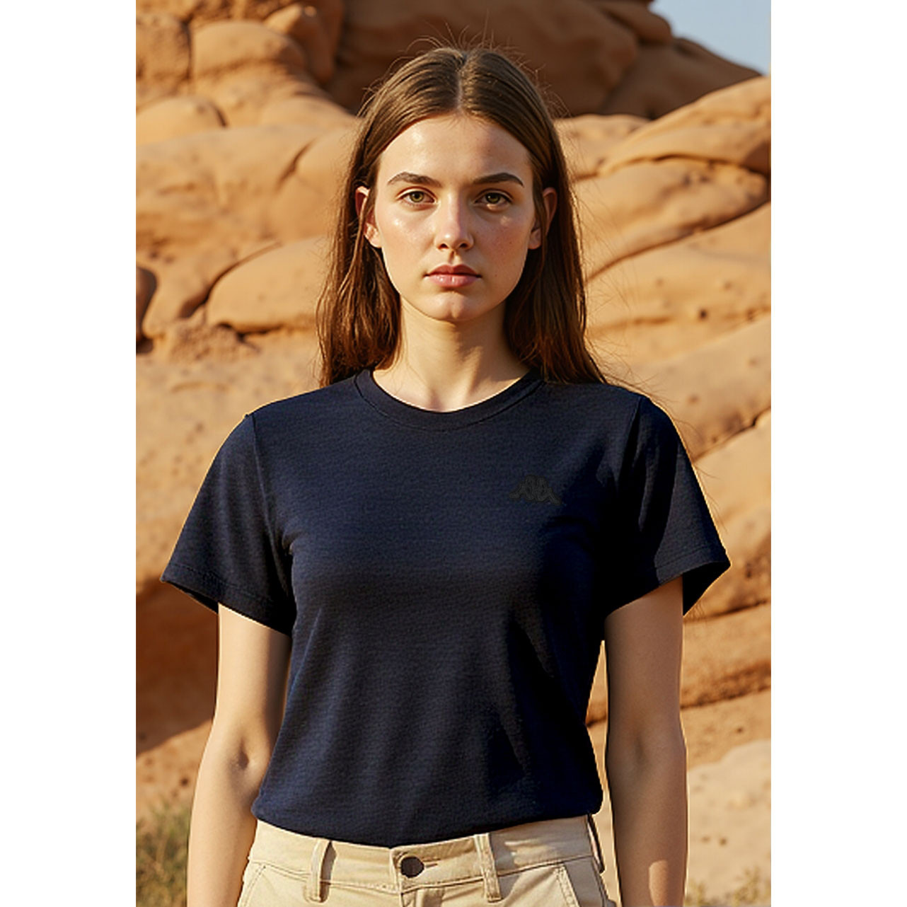 Kappa Logo Detail T-shirt-women-clothing-tshirts-image-1