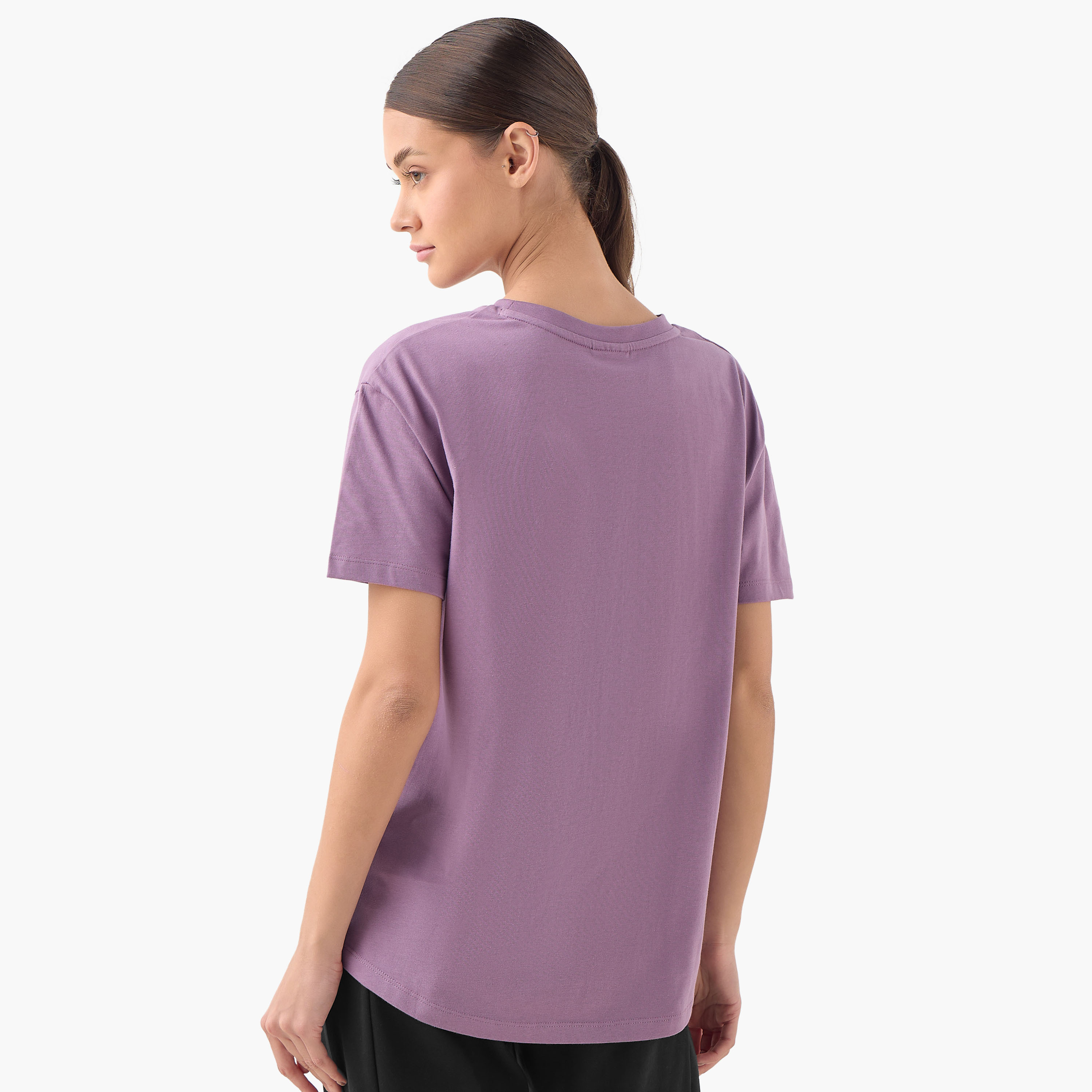 Kappa Logo Detail T-shirt-sports-women-clothing-tshirtsandvests-image-3