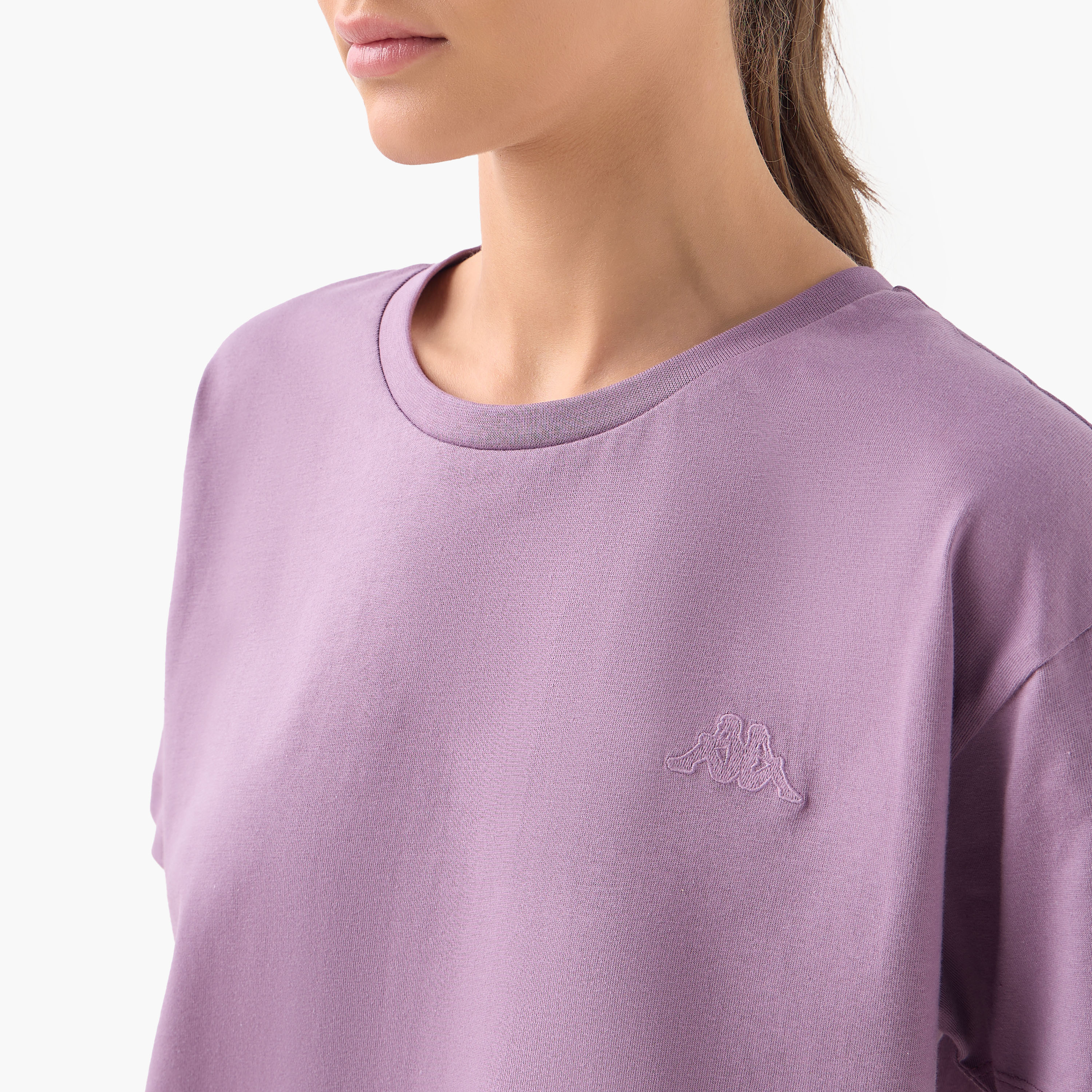 Kappa Logo Detail T-shirt-sports-women-clothing-tshirtsandvests-image-4