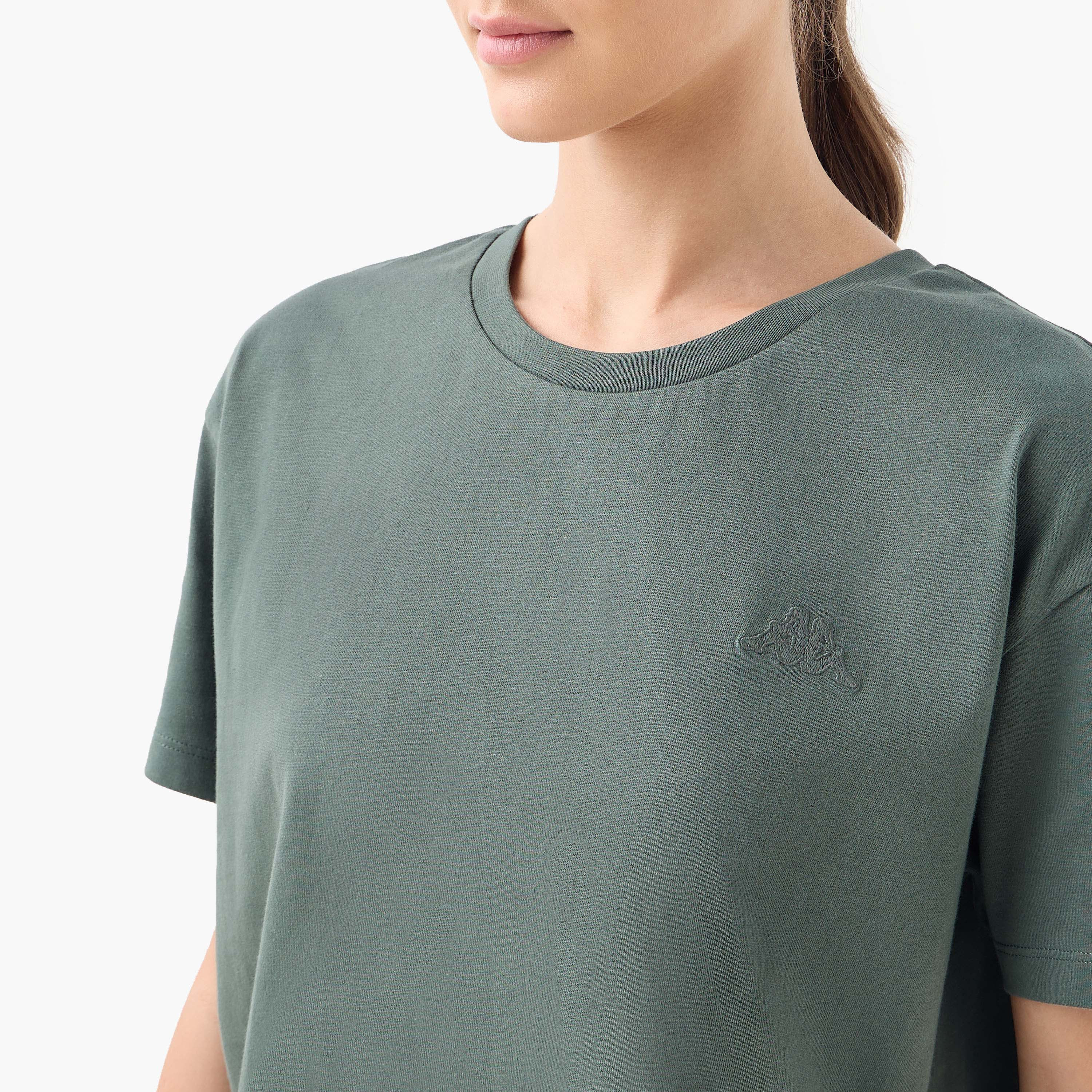 Kappa Logo Detail T-shirt-sports-women-clothing-tshirtsandvests-image-4