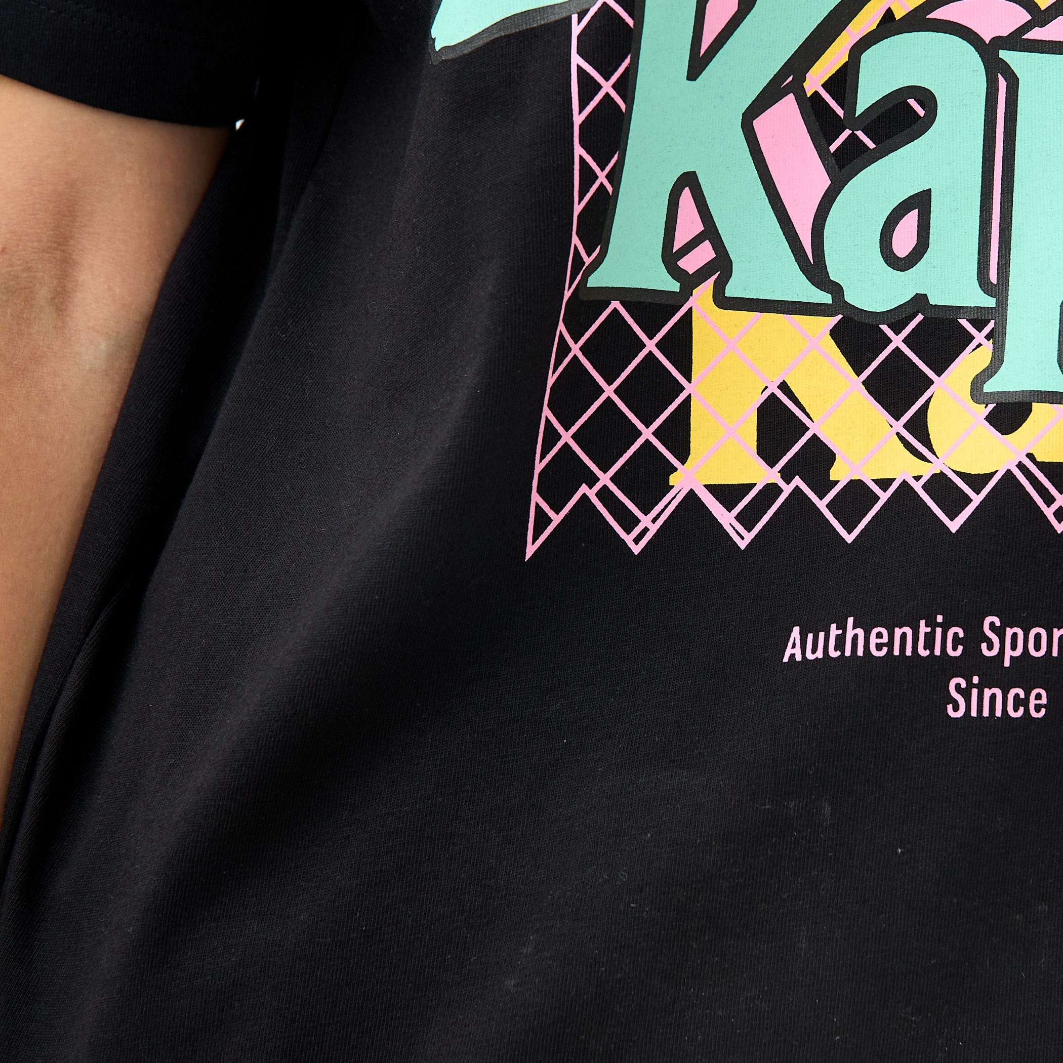 Kappa Logo Detail T-shirt-sports-women-clothing-tshirtsandvests-image-5