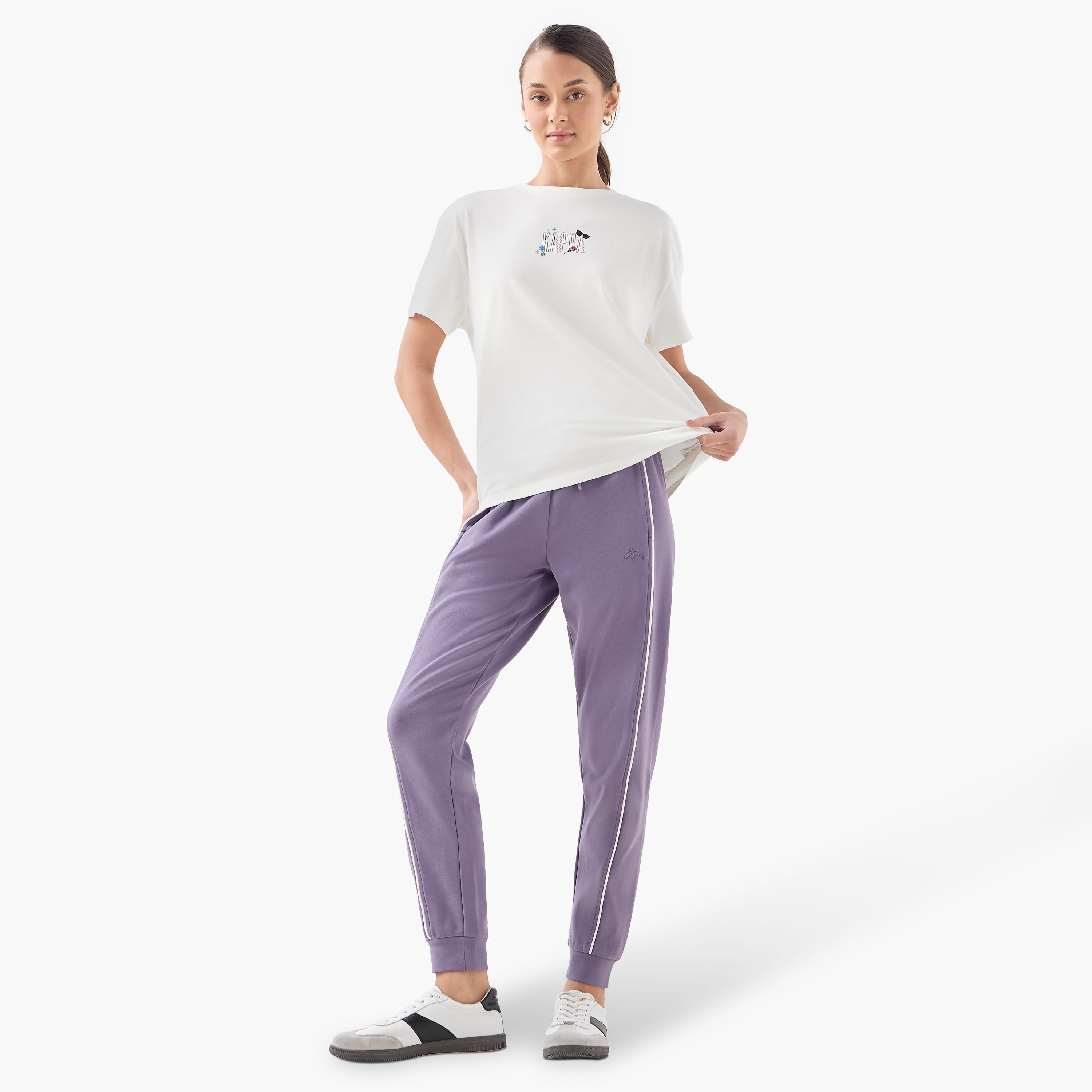 Kappa Logo Detail T-shirt-women-clothing-tshirts-image-2