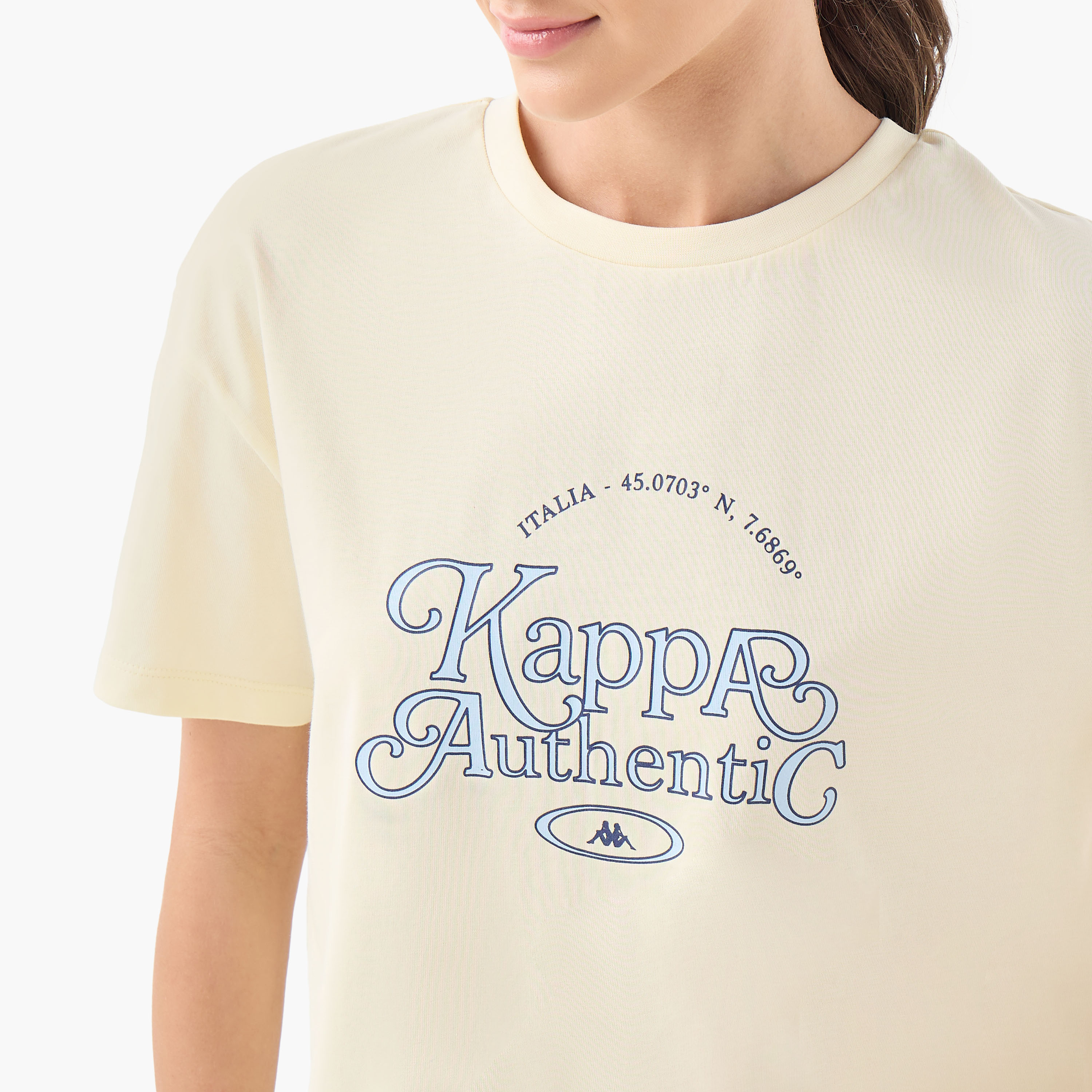 Kappa Logo Detail T-shirt-sports-women-clothing-tshirtsandvests-image-4