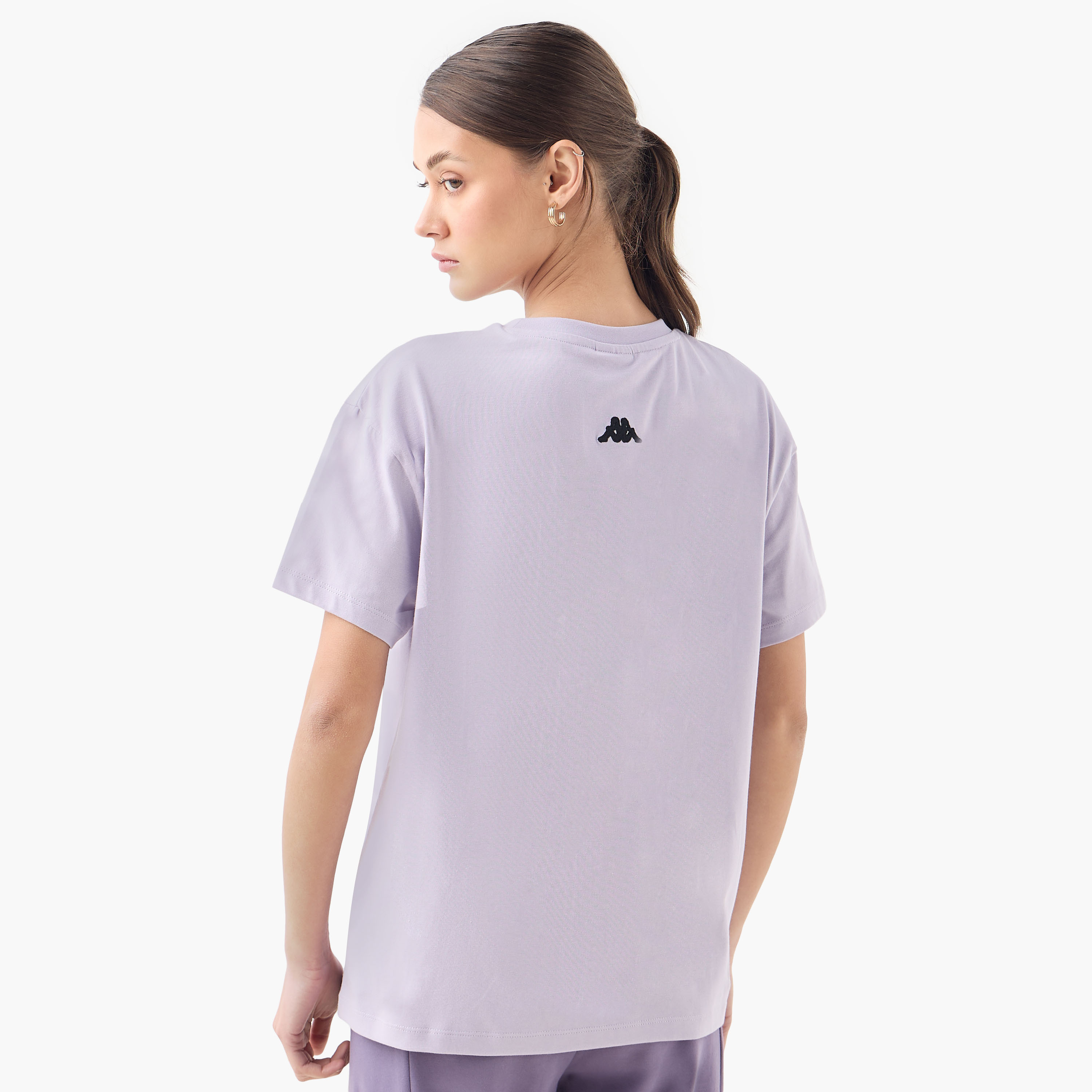 Kappa Logo Detail T-shirt-sports-women-clothing-tshirtsandvests-image-3