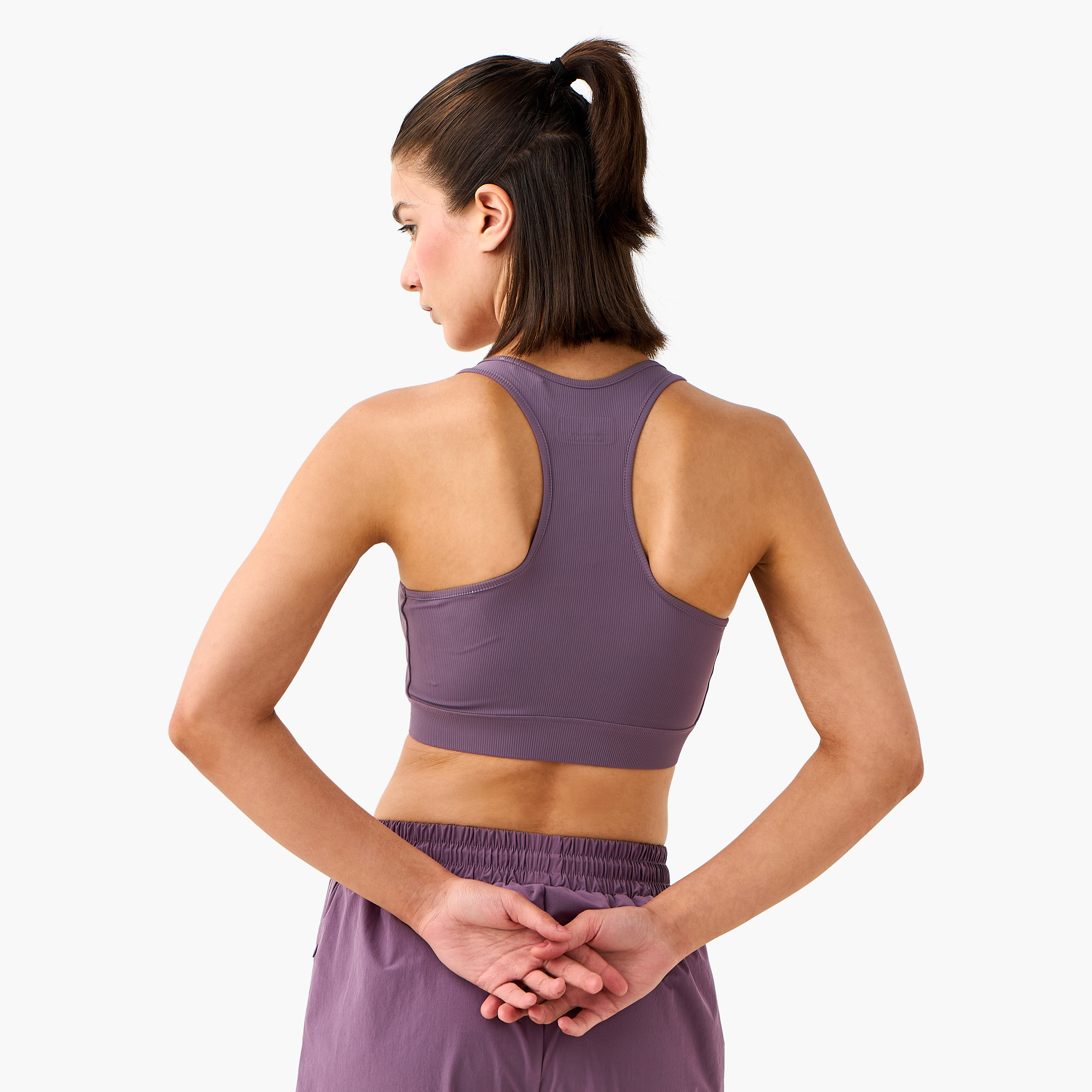 Kappa Racerback Sports Bra with Zip Detail-women-clothing-lingerie-bras-image-3