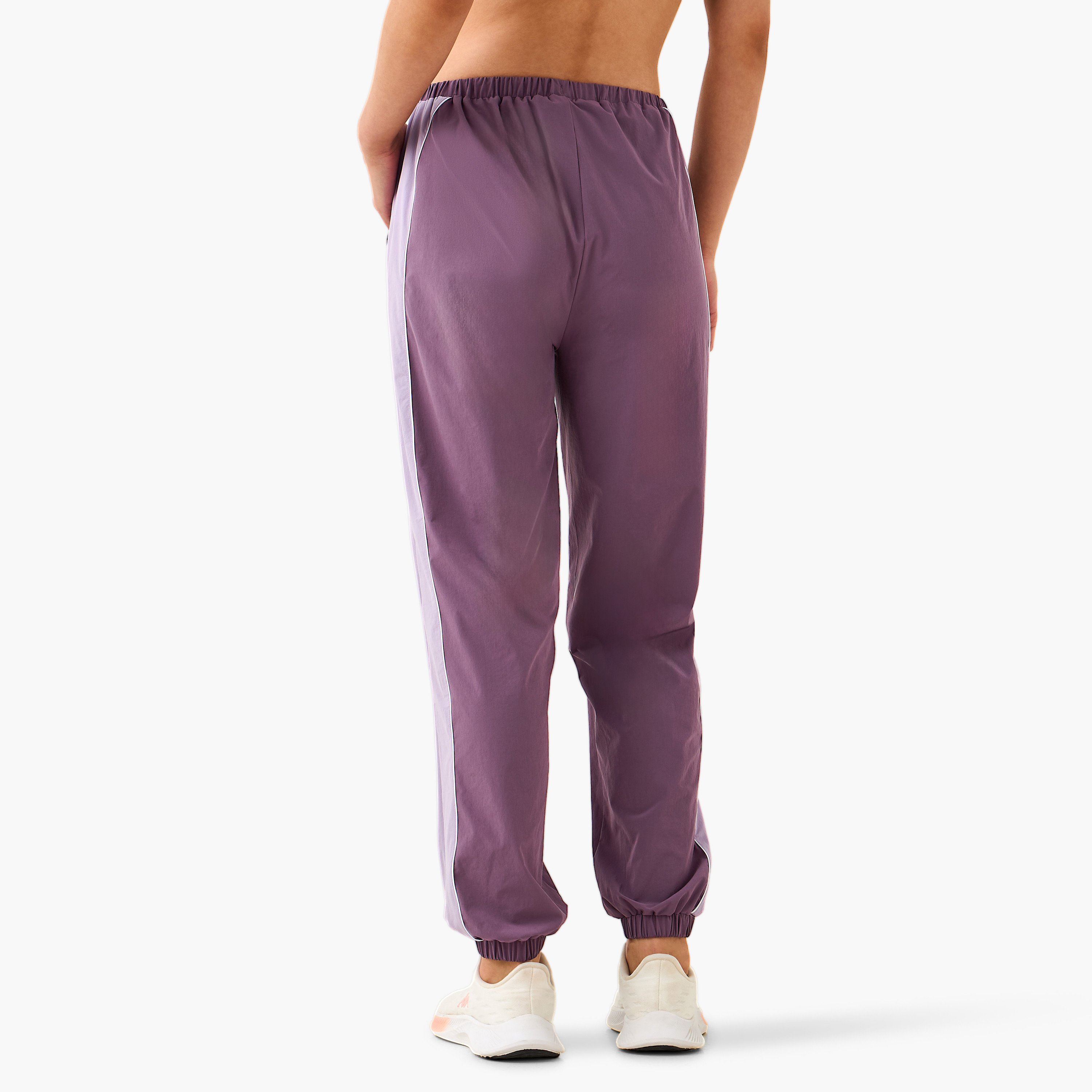 Kappa Colourblock Joggers with Pockets-women-clothing-bottoms-joggers-image-3