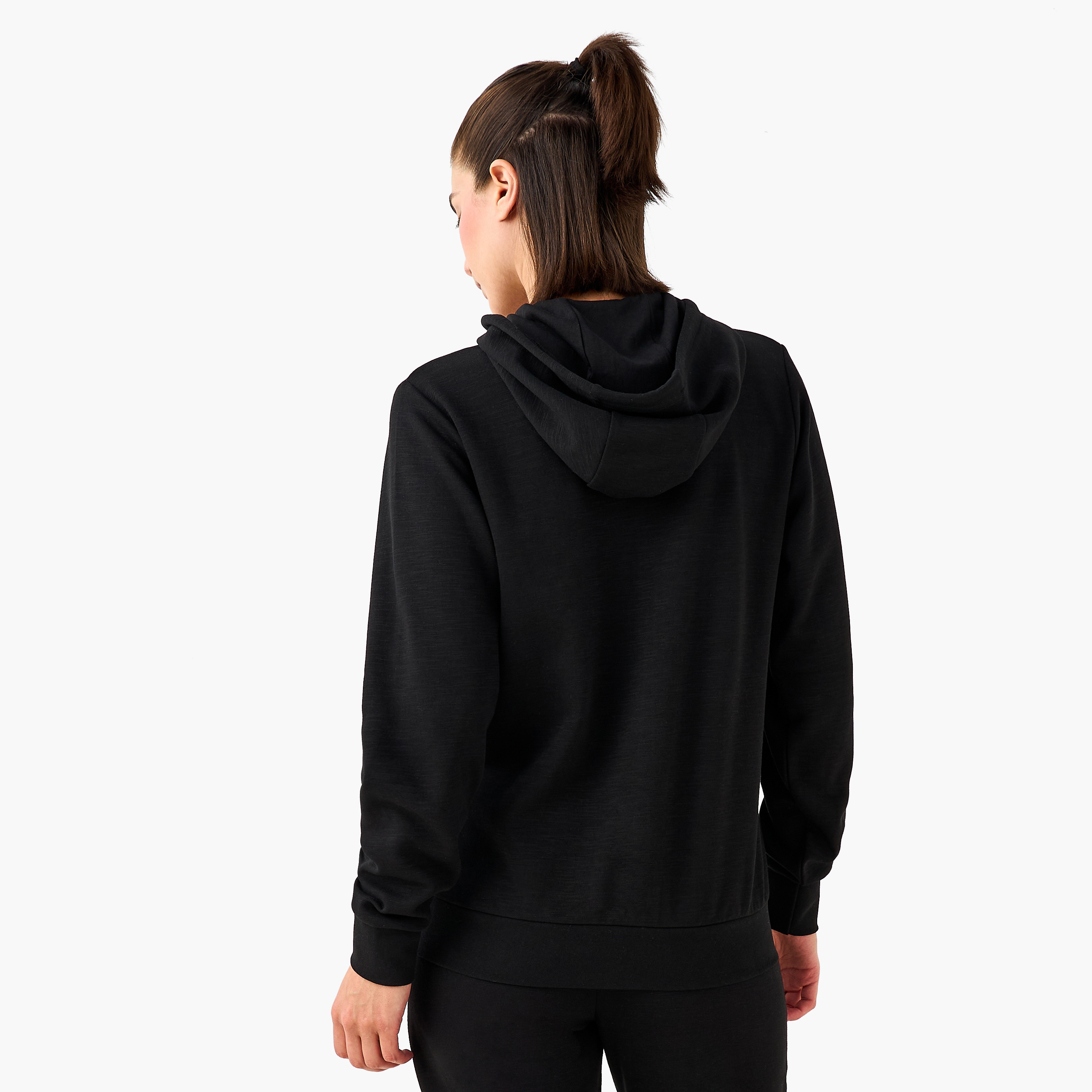 هودي بجيوب كنغر وسحاب إغلاق من كابا-sports-women-clothing-hoodiesandsweatshirts-image-3