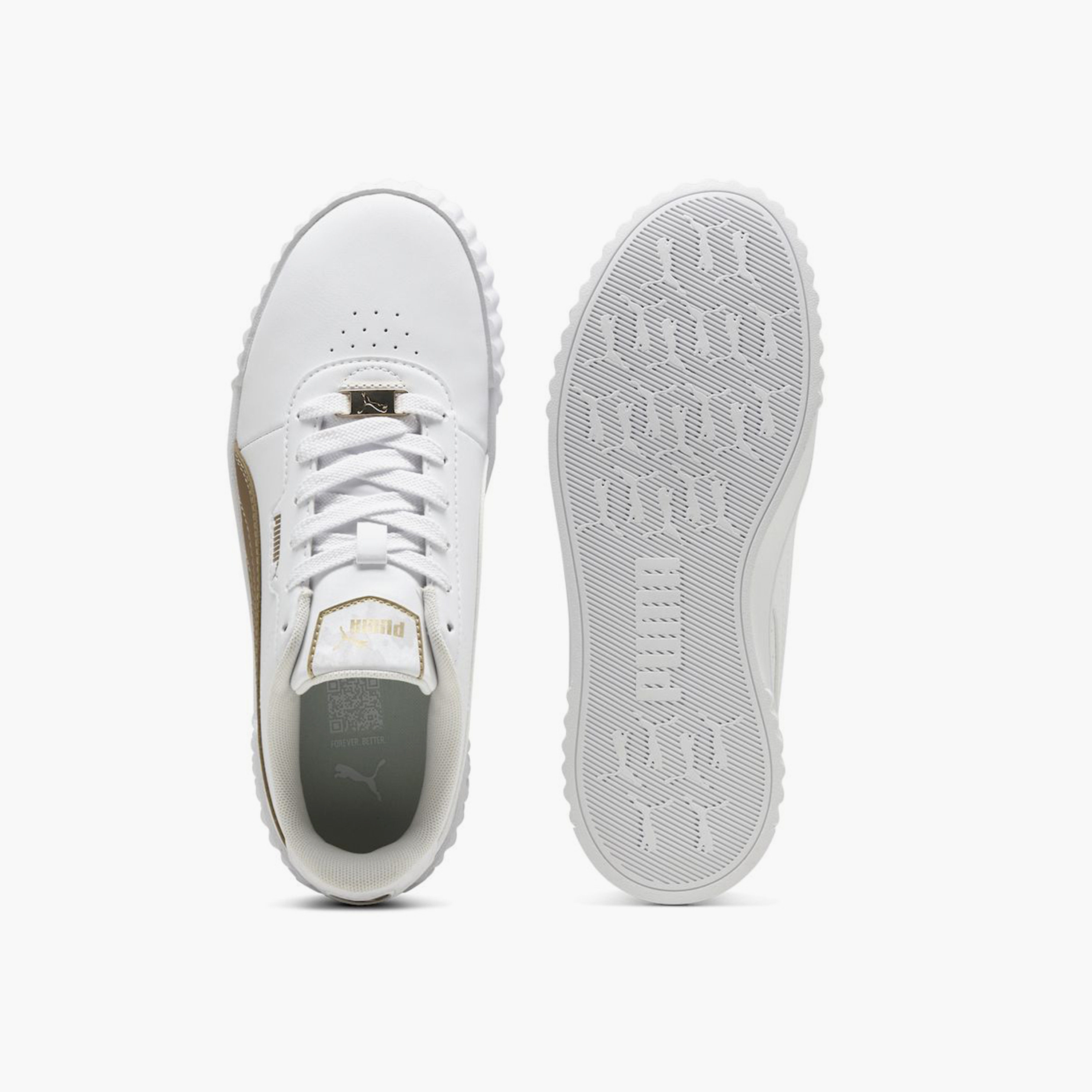بوما - حذاء رياضي للنساء كارينا 3.0 للنهار/الليل برباط وكاحل منخفض 402641 | OE-sports-women-shoes-image-4