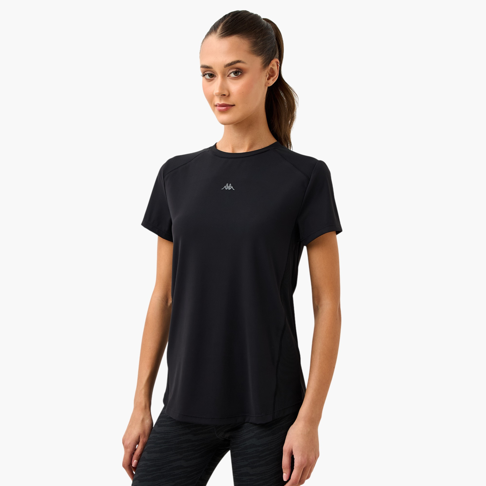 Kappa Logo Print T-shirt-women-clothing-tshirts-image-1