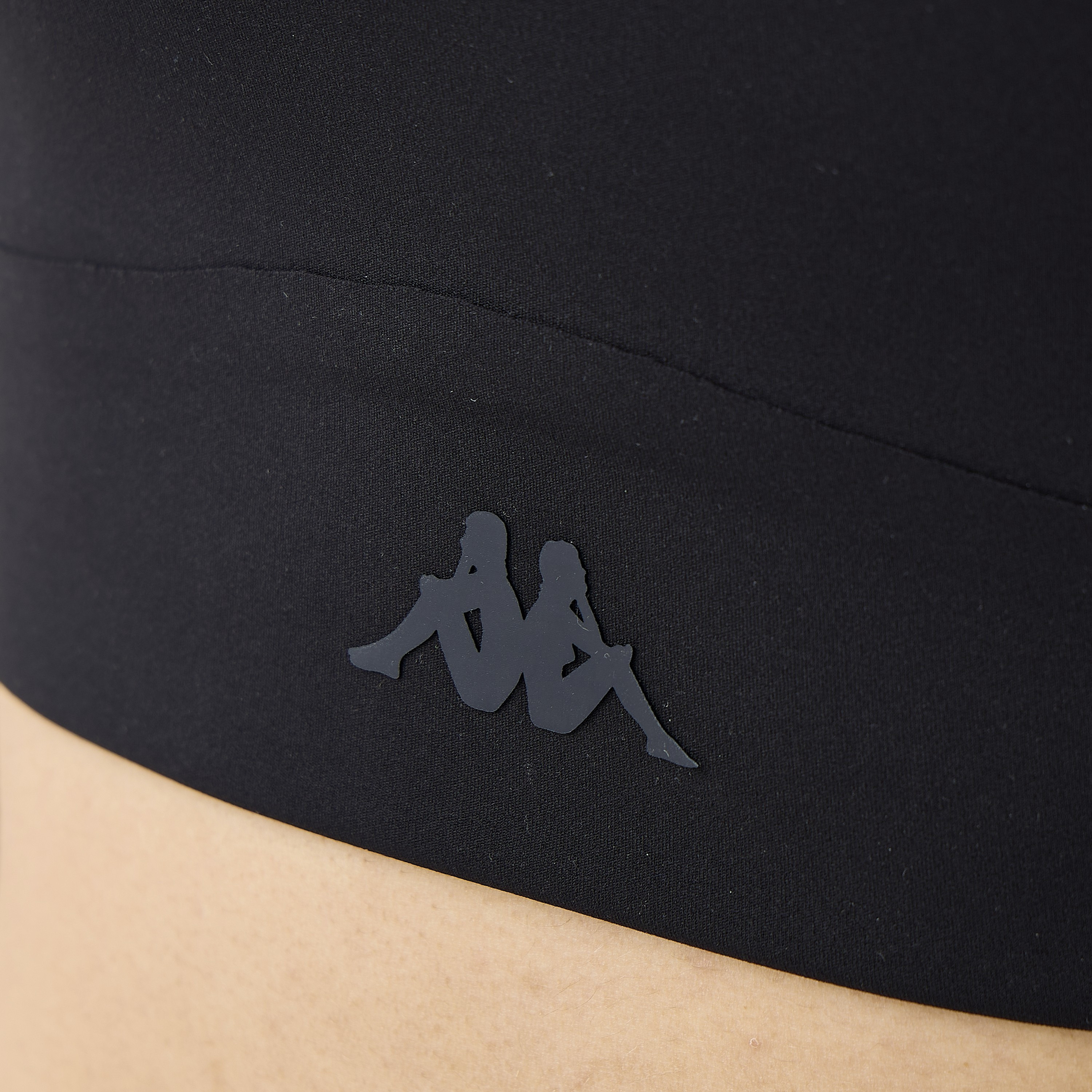 Kappa Logo Detail Sports Bra with Crossback Strap-women-clothing-sportswearandactivewear-sportsbras-image-5