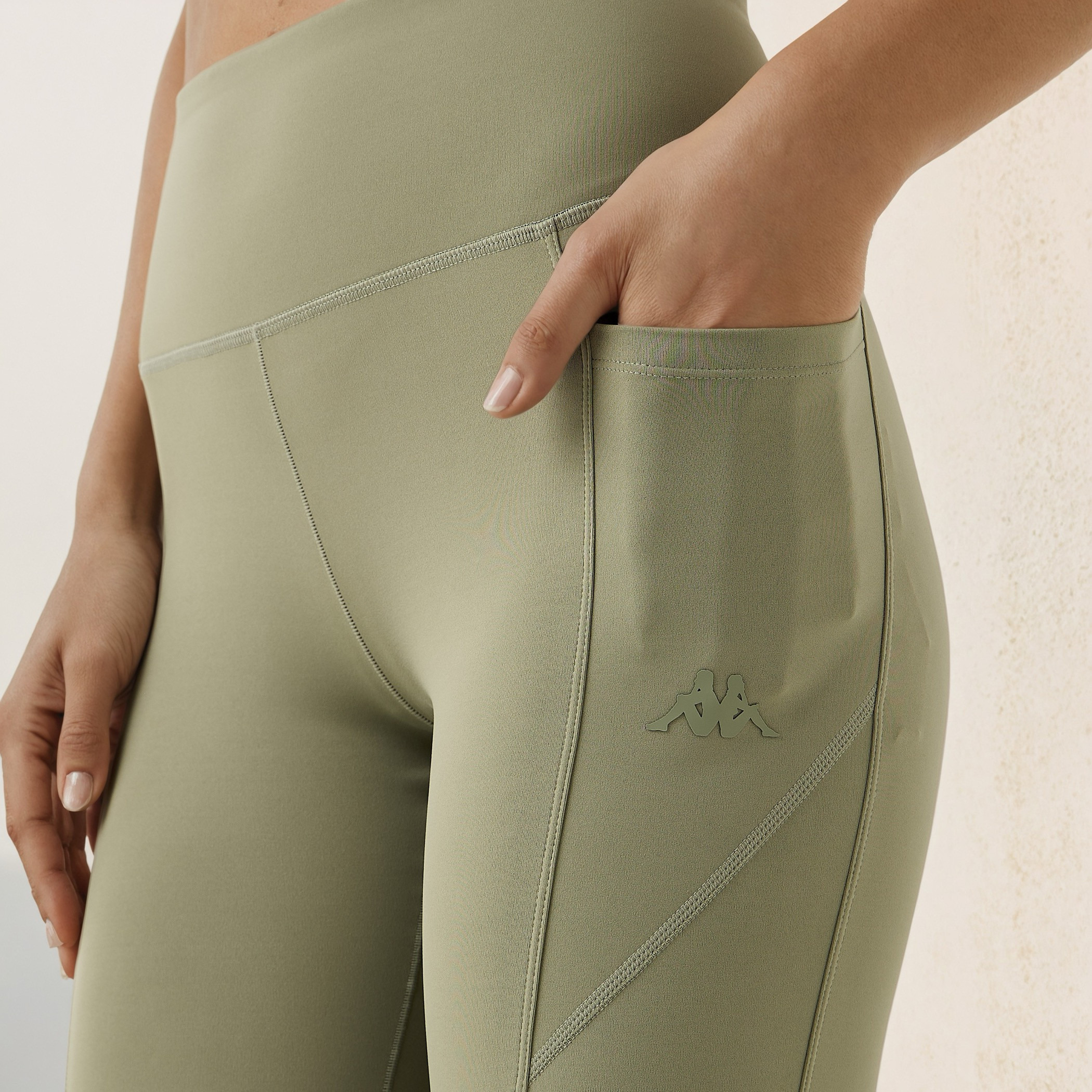 Kappa Panelled Leggings with Pocket-sports-women-clothing-activewearleggings-image-4