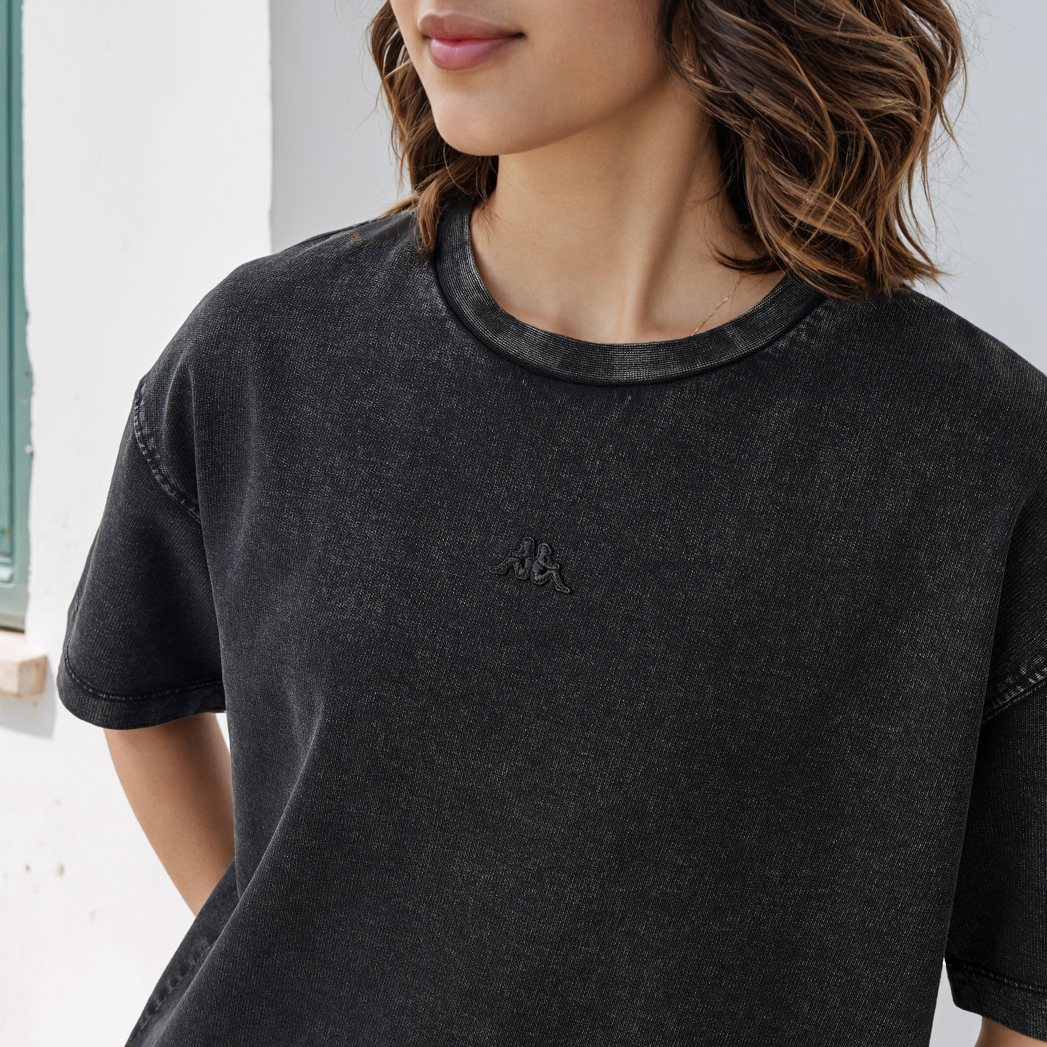 Kappa Piping Detail T-shirt-sports-women-clothing-tshirtsandvests-image-4