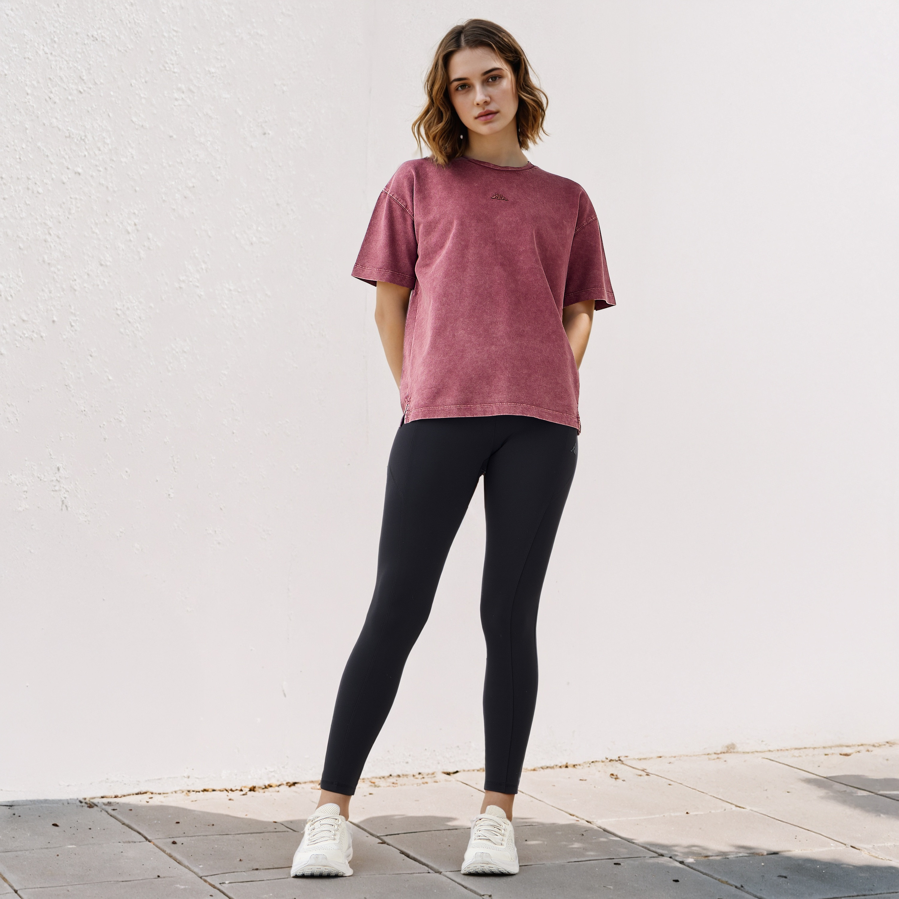 تيشيرت بتفاصيل بارزة من كابا-sports-women-clothing-tshirtsandvests-image-2