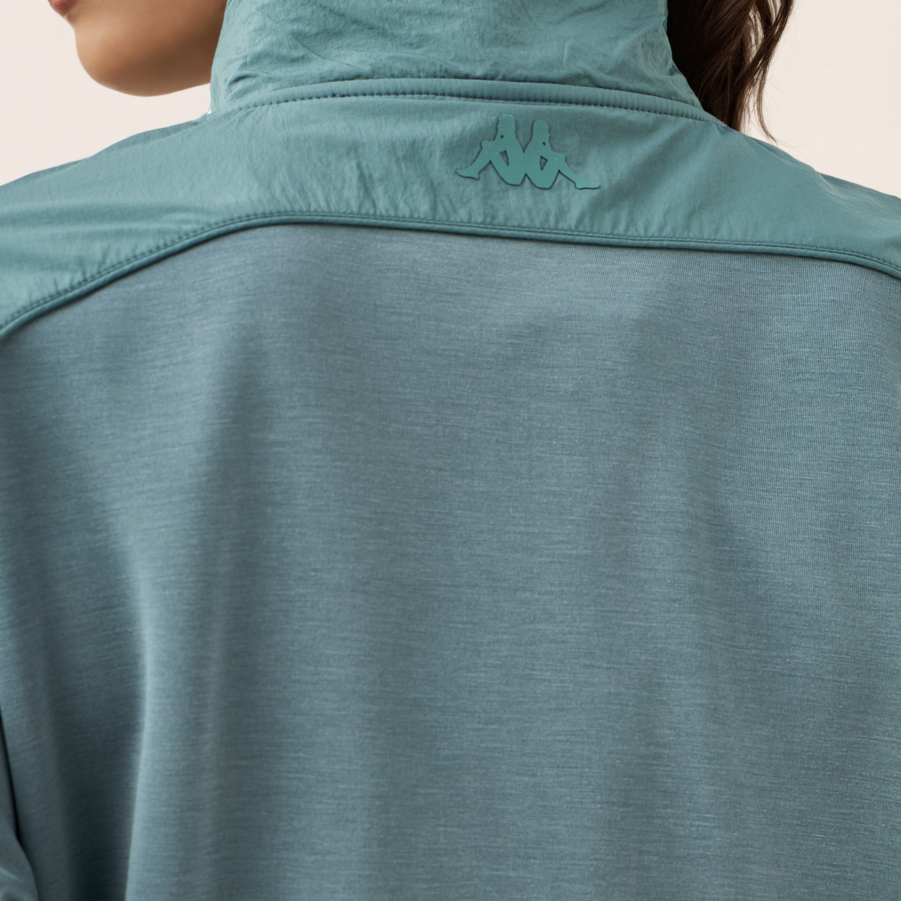 Kappa Regular Fit Zip Through Jacket-women-clothing-sportswearandactivewear-coatsandjackets-jackets-image-6