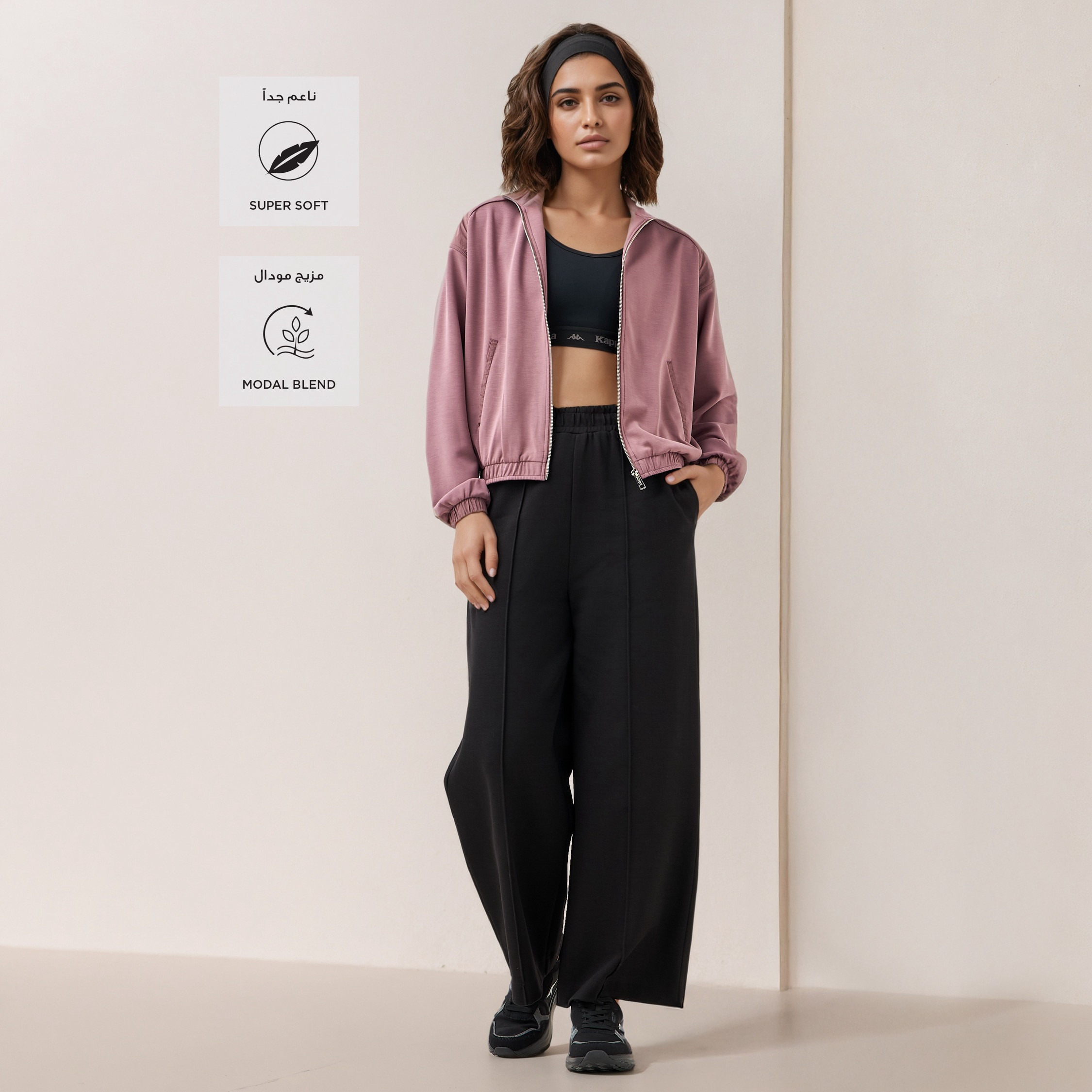 Kappa Regular Fit Zip Through Jacket-sports-women-clothing-coatsandjackets-jackets-image-8